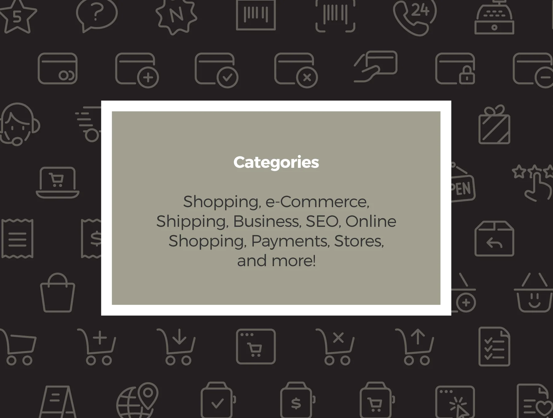 64 Shopping Icons 3