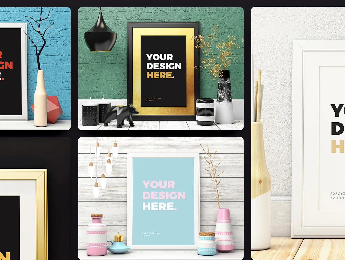 7 Frames Mockups 3