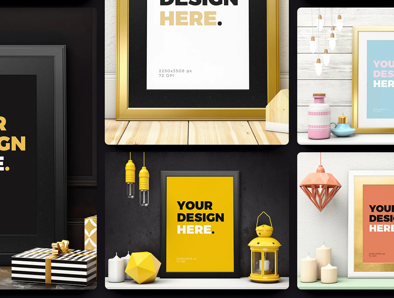 7 Frames Mockups 7