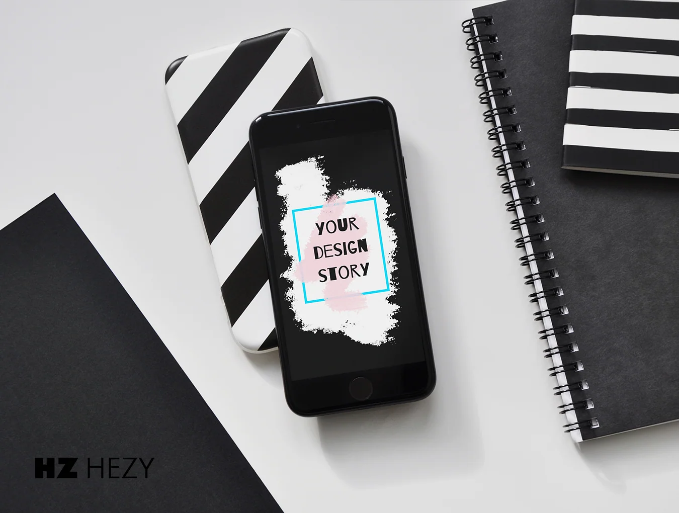 7 iPhone 7 Black Mockups 2