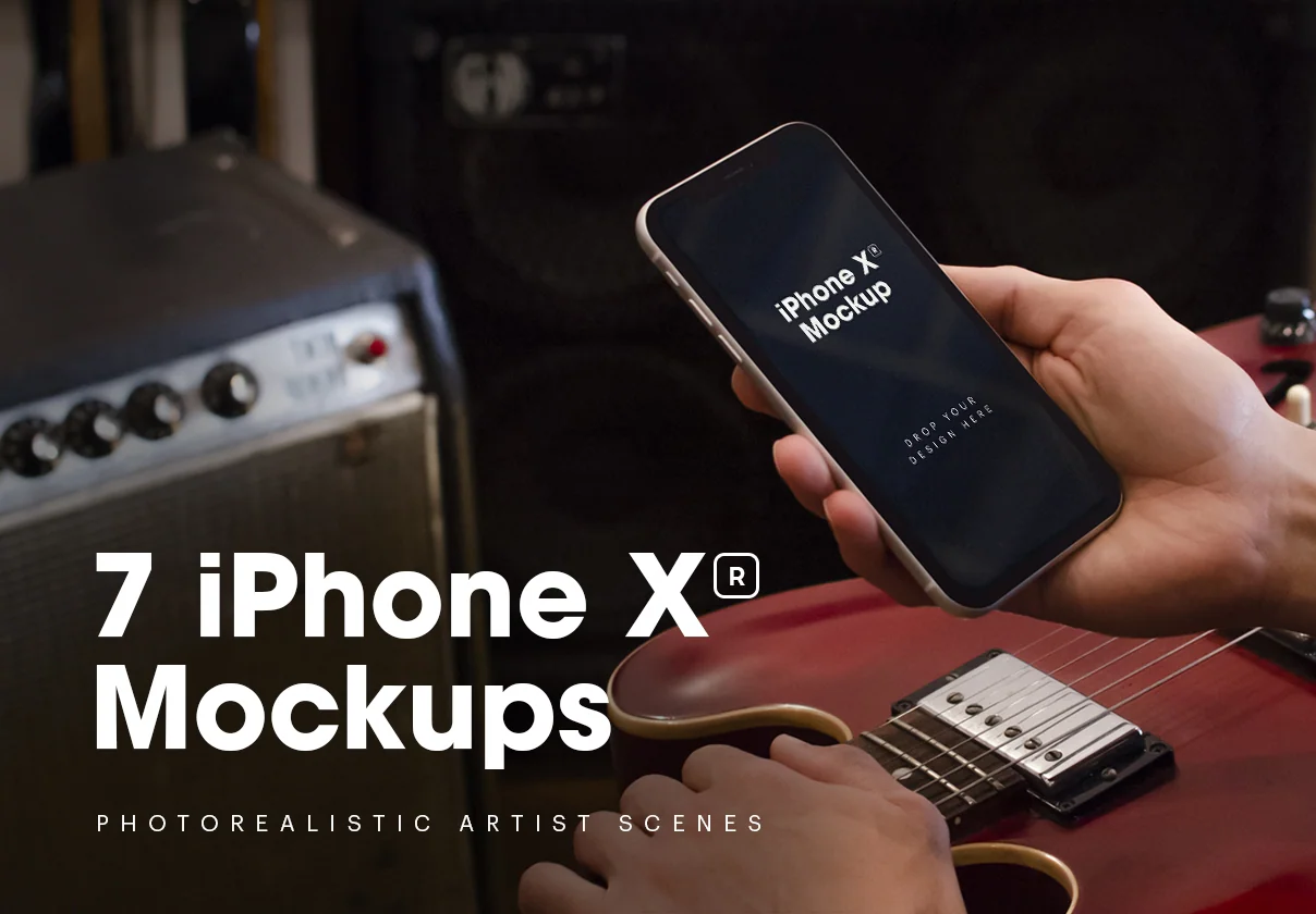 7 iPhone XR Mockups