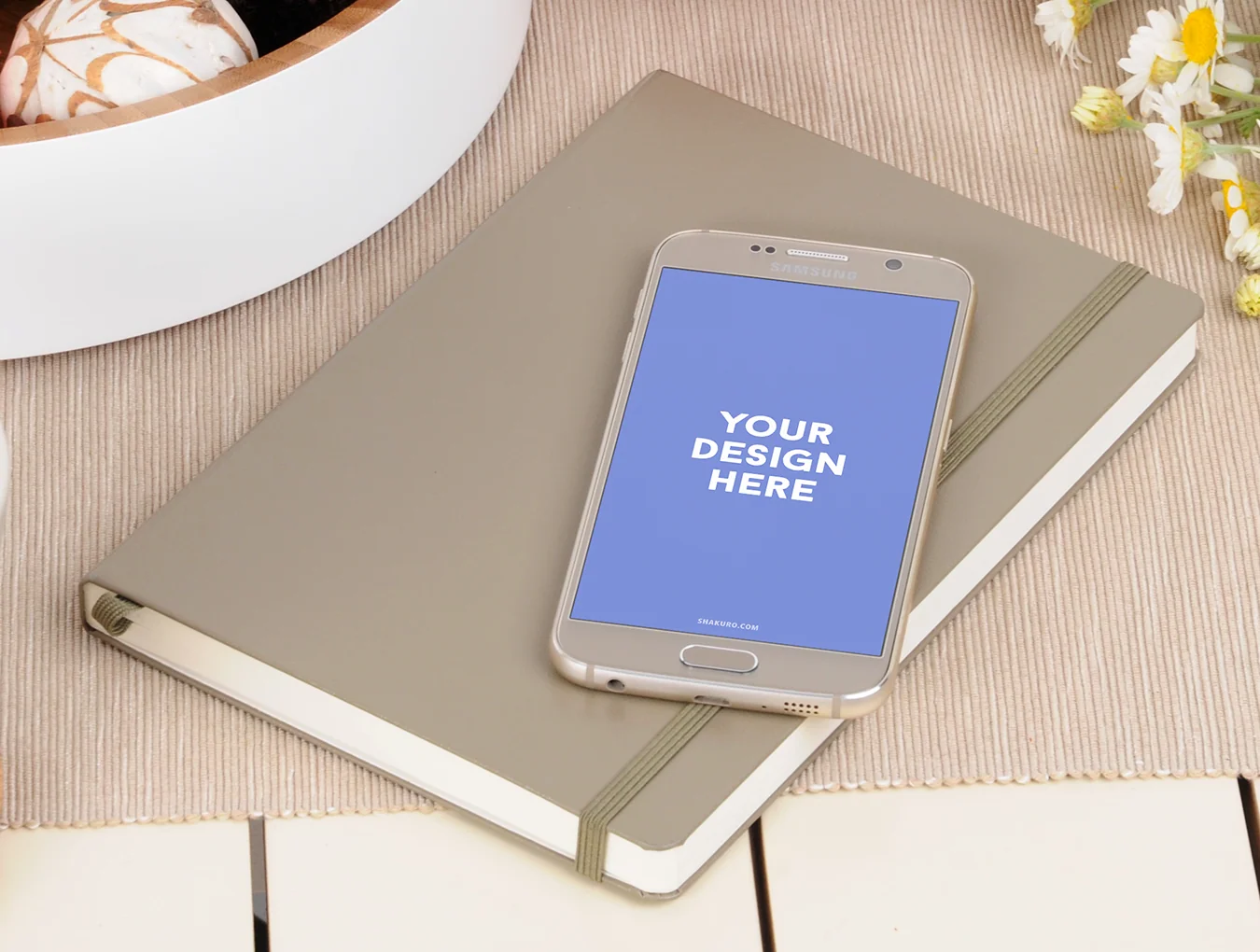 7 Samsung Galaxy S6 mockups 2