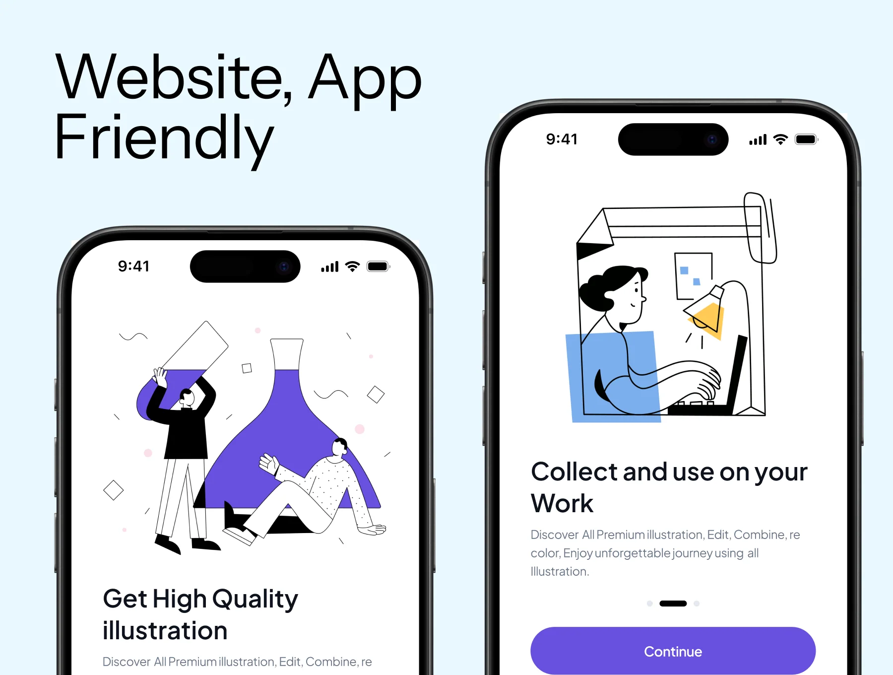 70 - Web & Apps Friendly Illustrations Pack 2