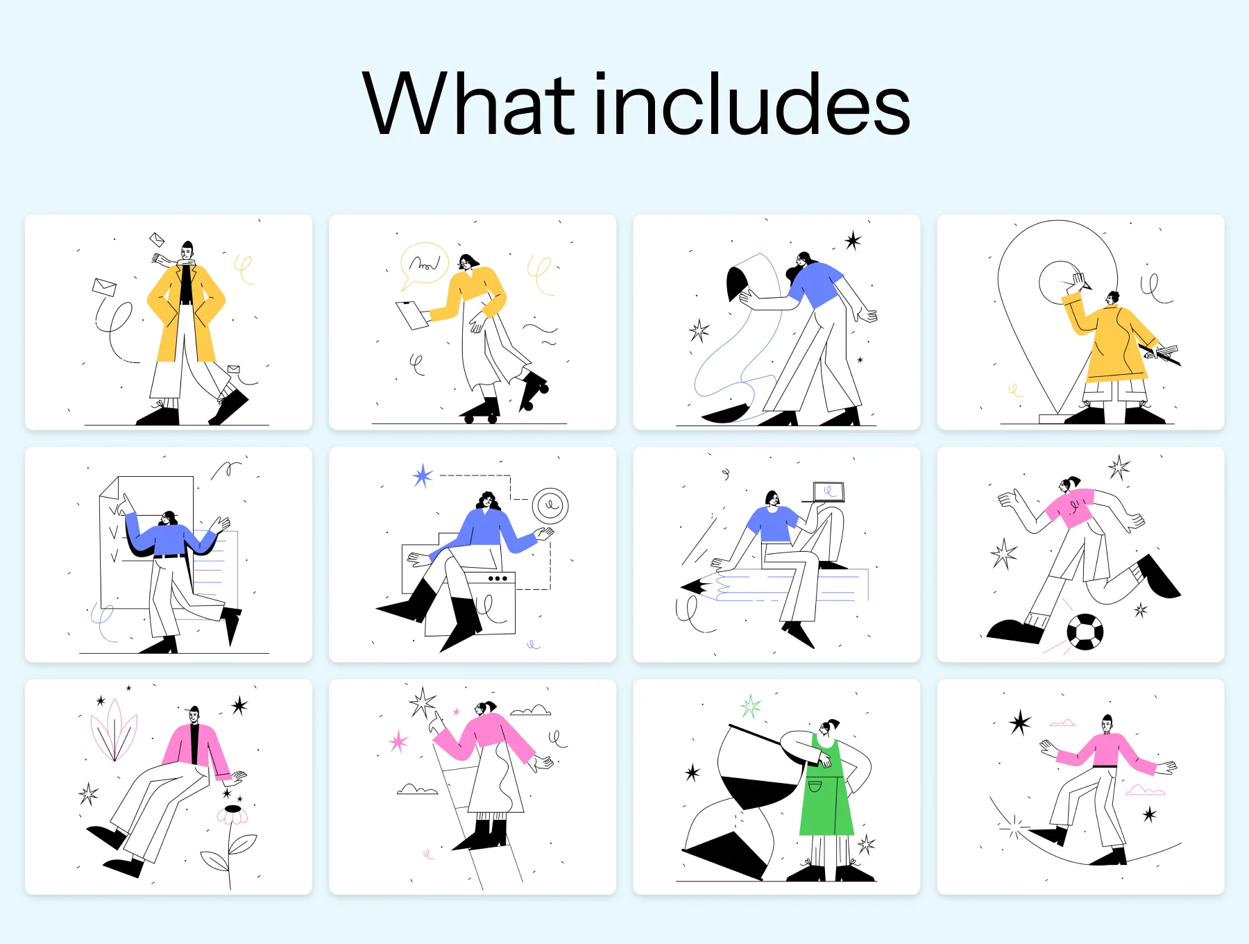 70 - Web & Apps Friendly Illustrations Pack 4