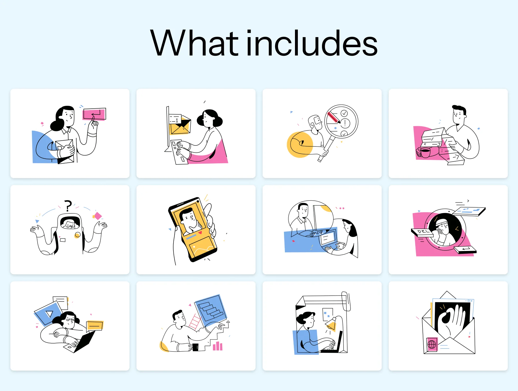 70 - Web & Apps Friendly Illustrations Pack 5