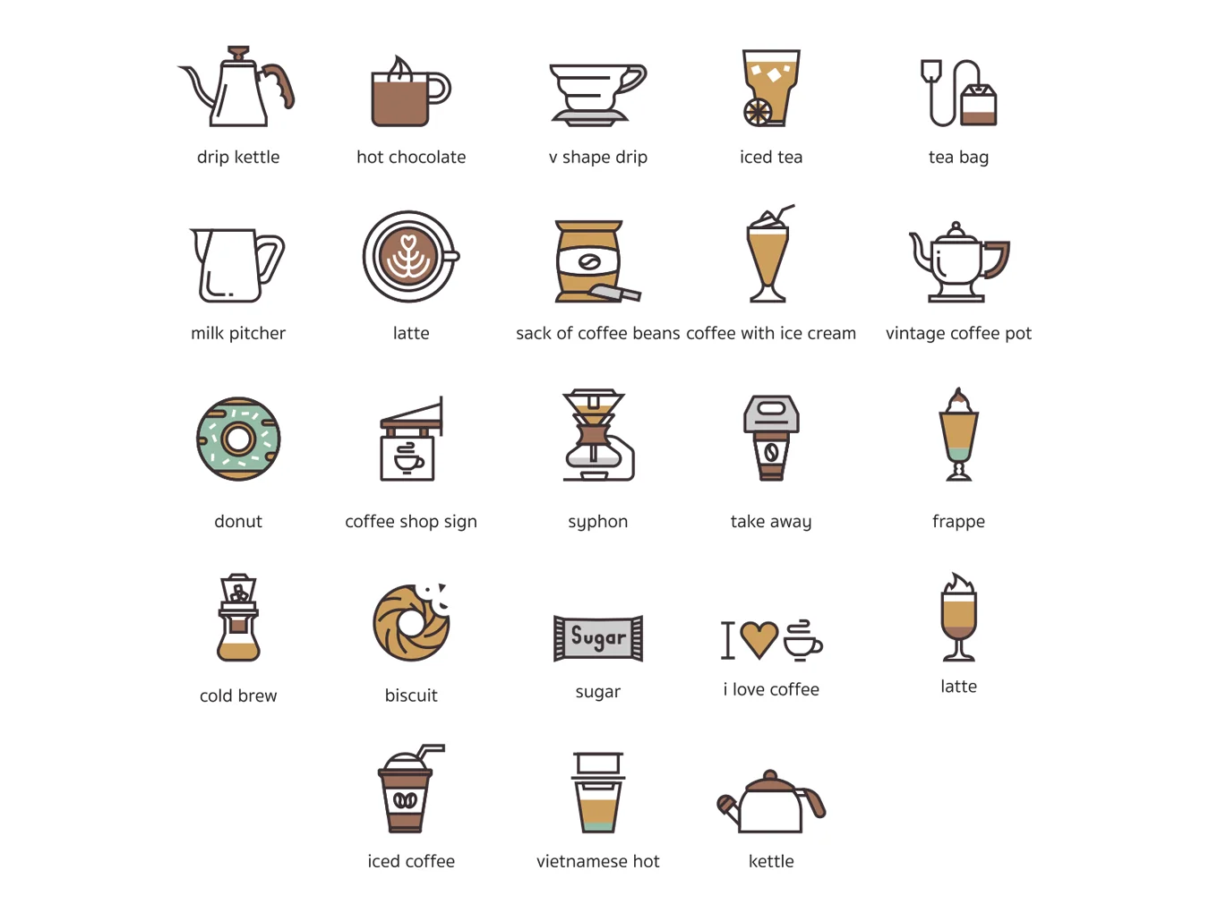 73 Coffee Icons 4