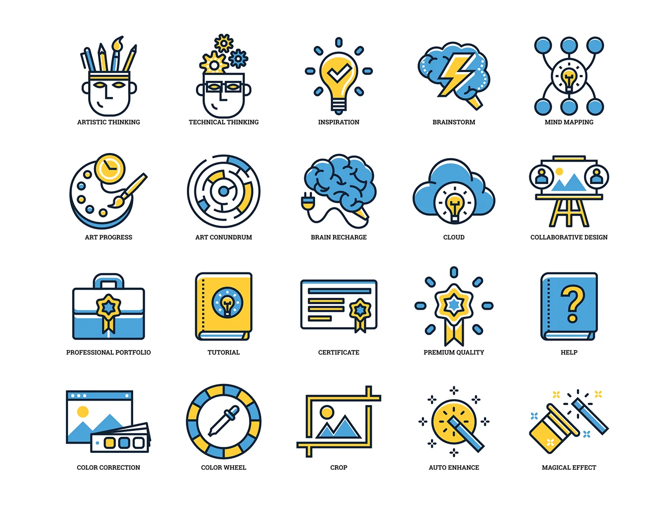 74 Design Icons | Kinetic Series 4