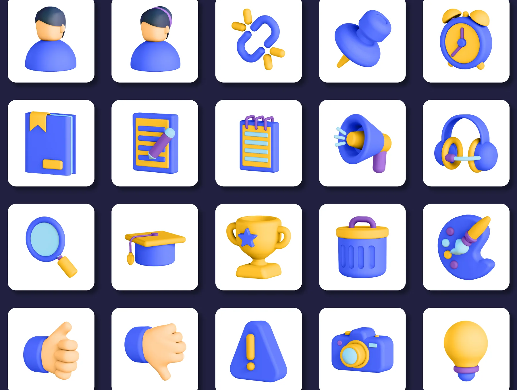 75 3D General Icons 8