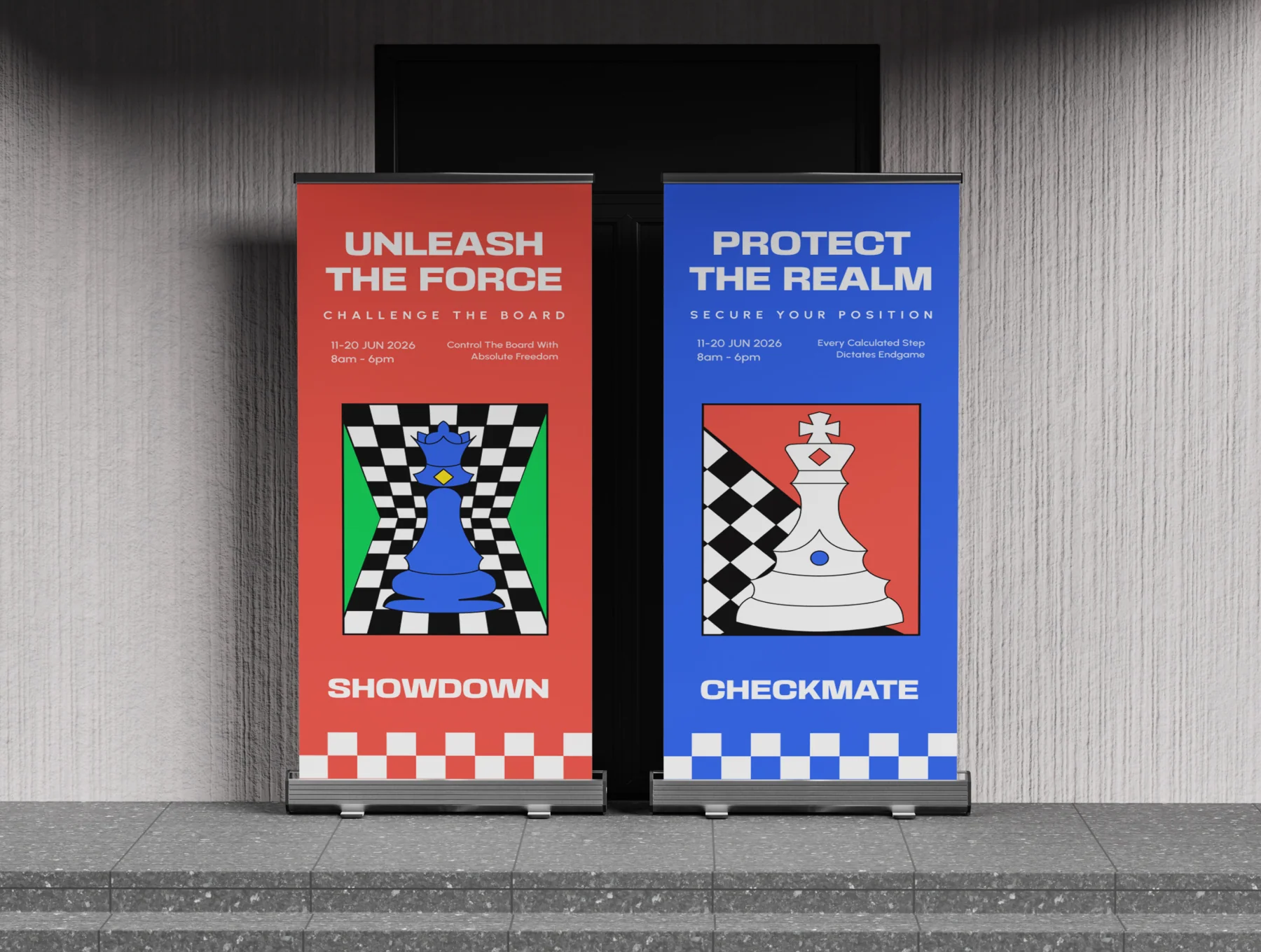 75 Chess Flat Illustrations 6
