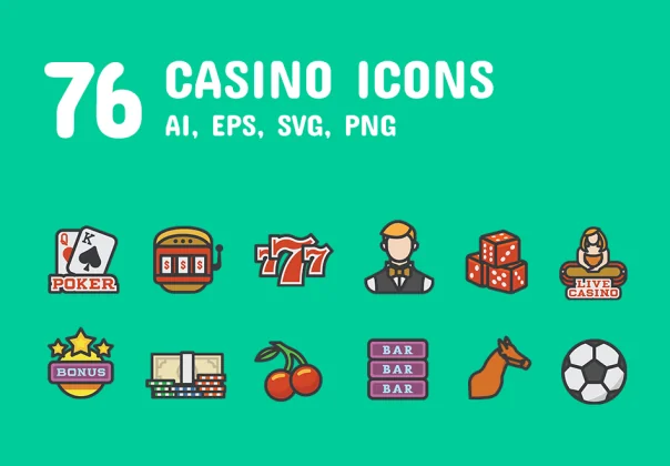 76 Casino Icons
