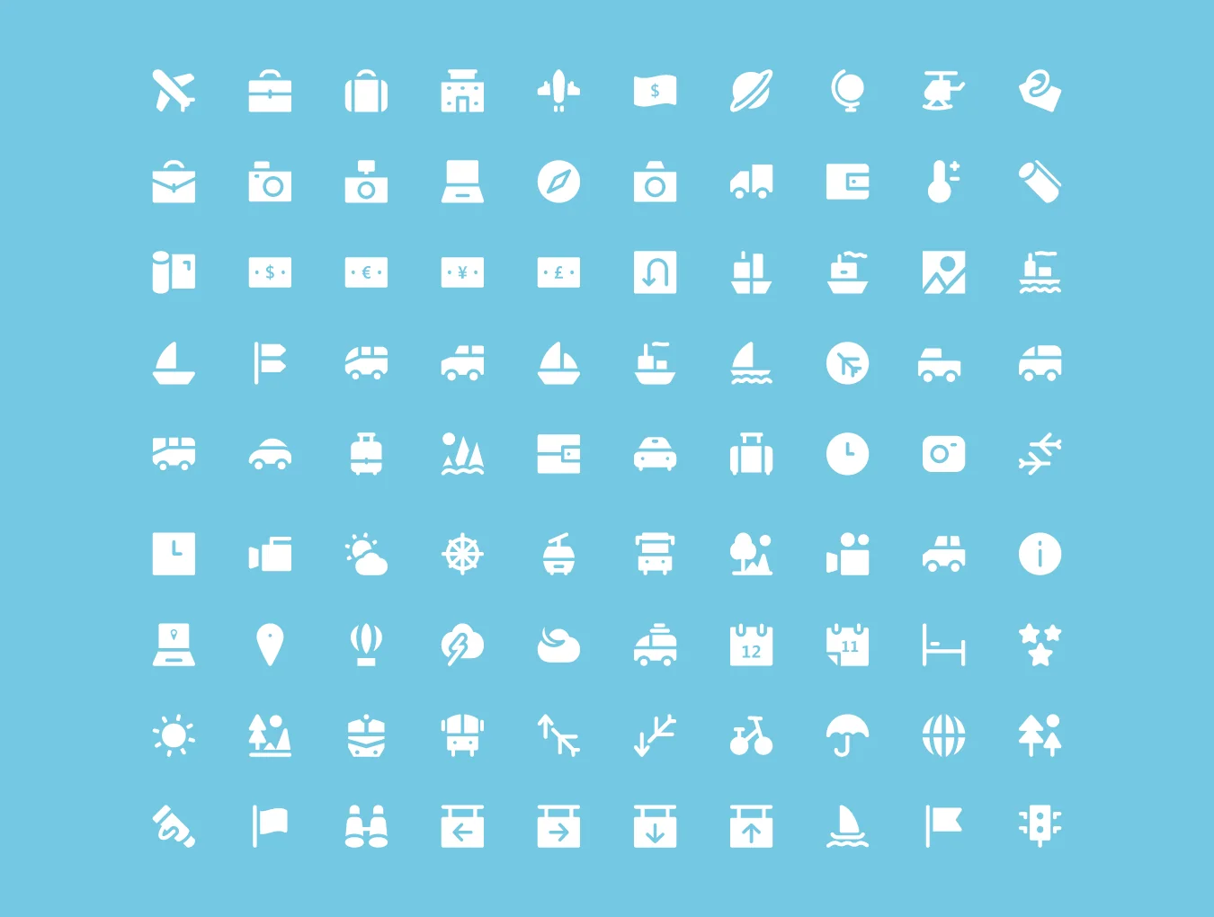 7930 Glyph Icons 2
