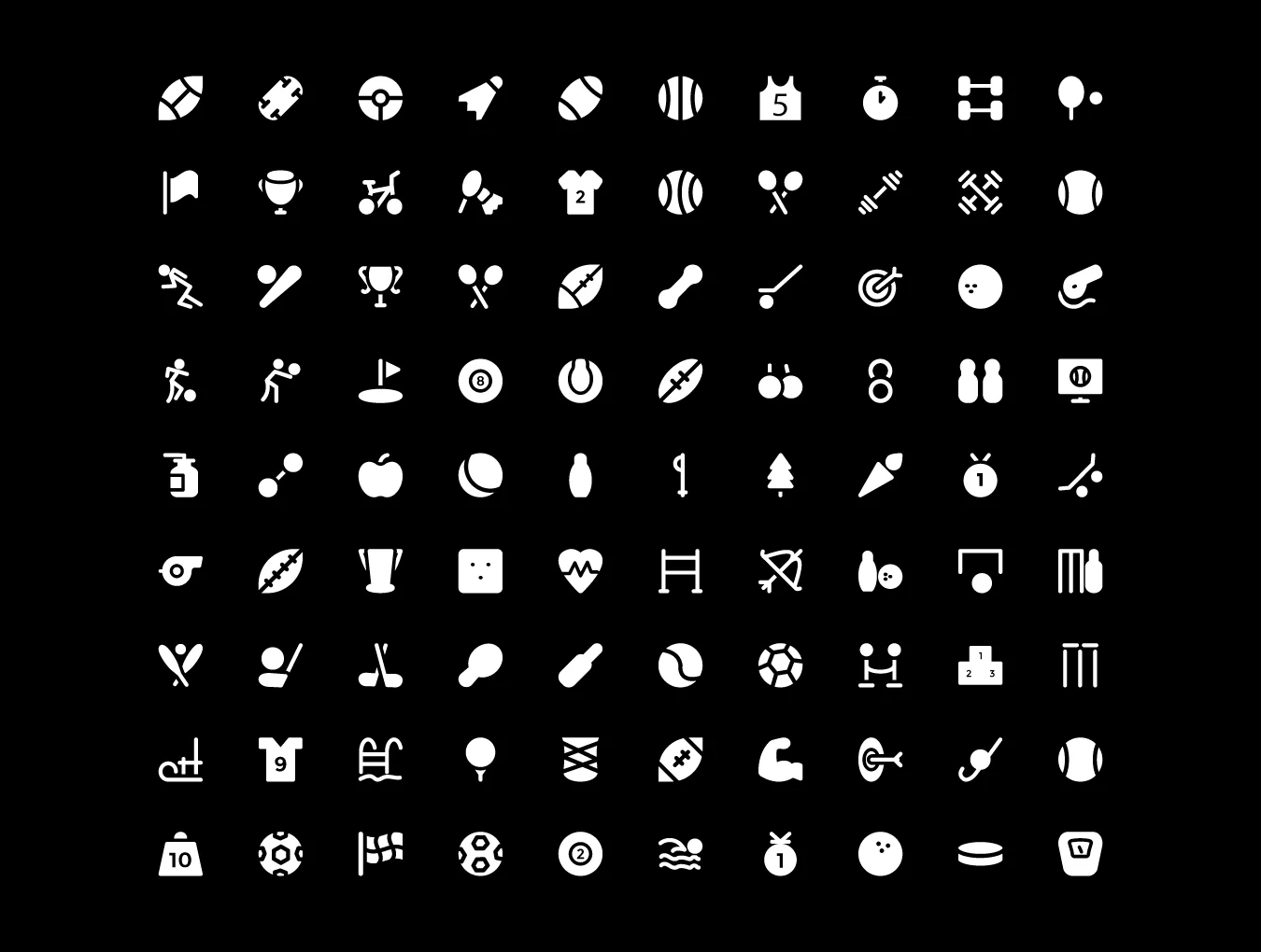 7930 Glyph Icons 5
