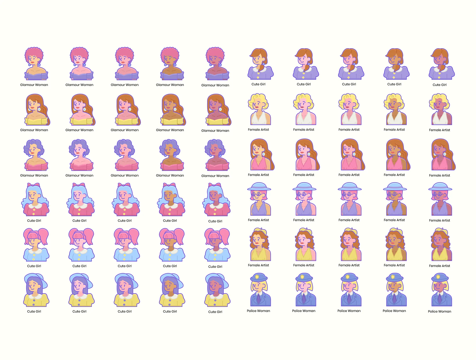 795 Diversity Avatars 4