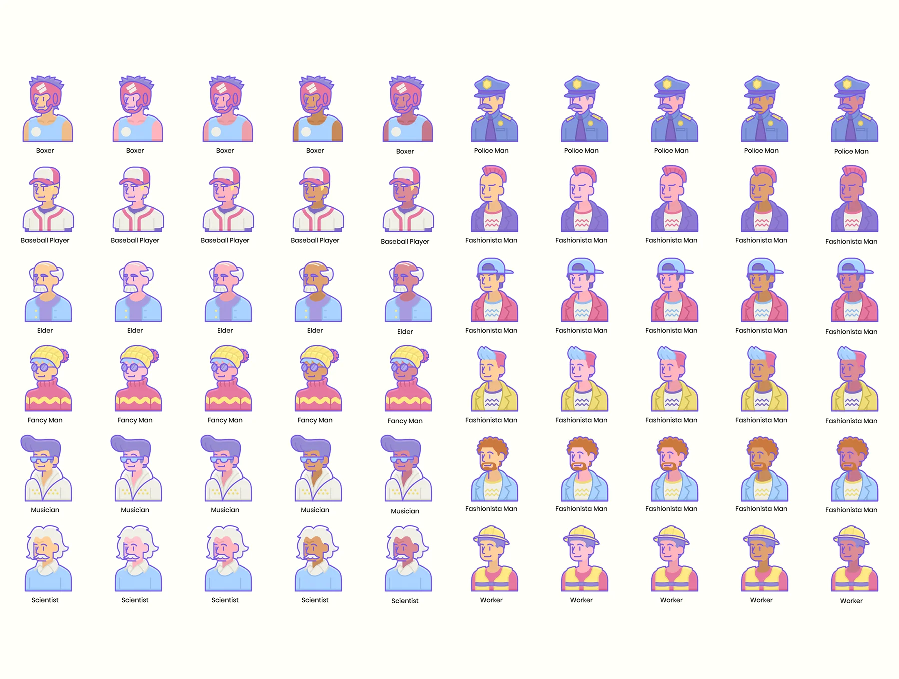 795 Diversity Avatars 6