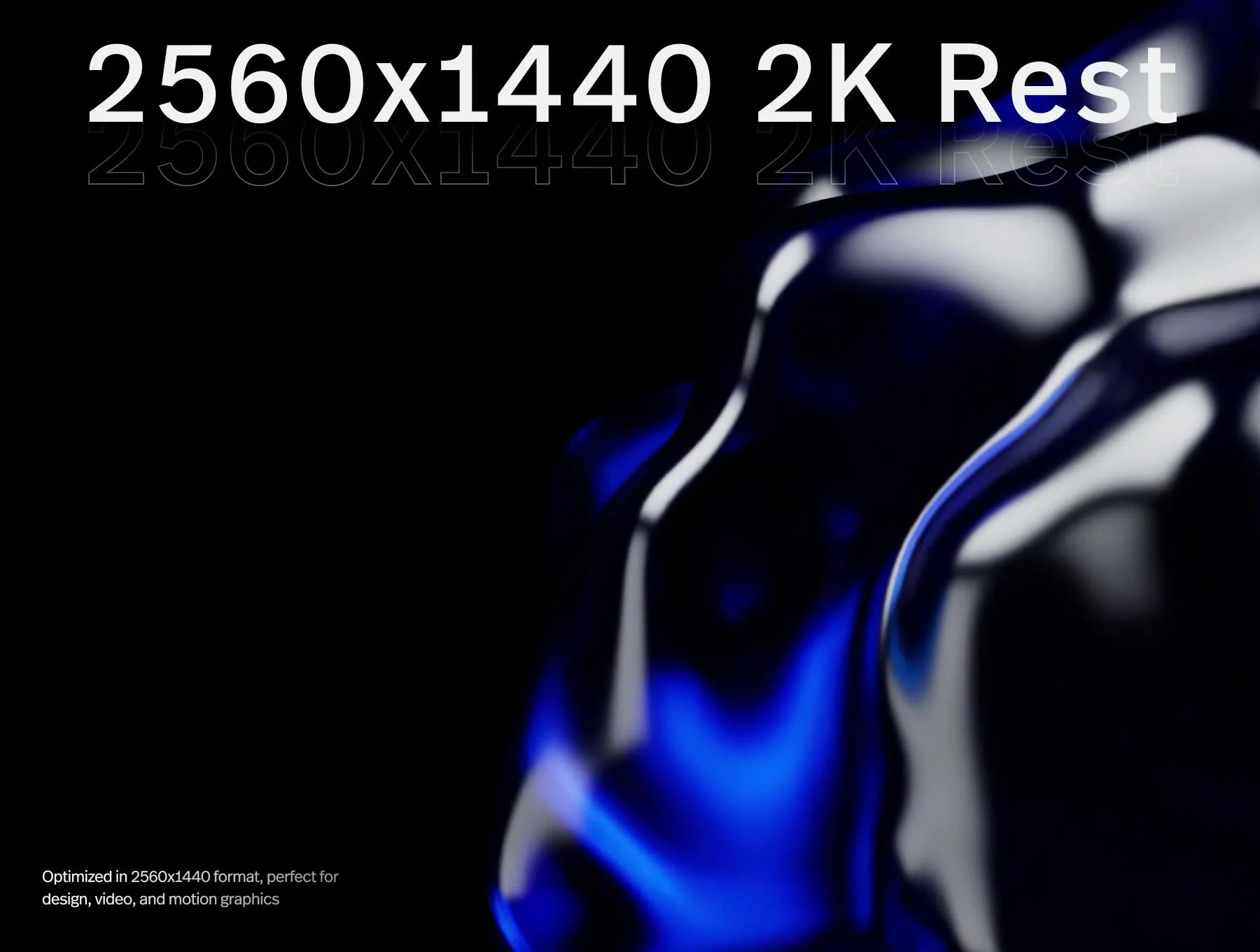 8 Chrome Bloom 3D Animation - 2K Resolution 3