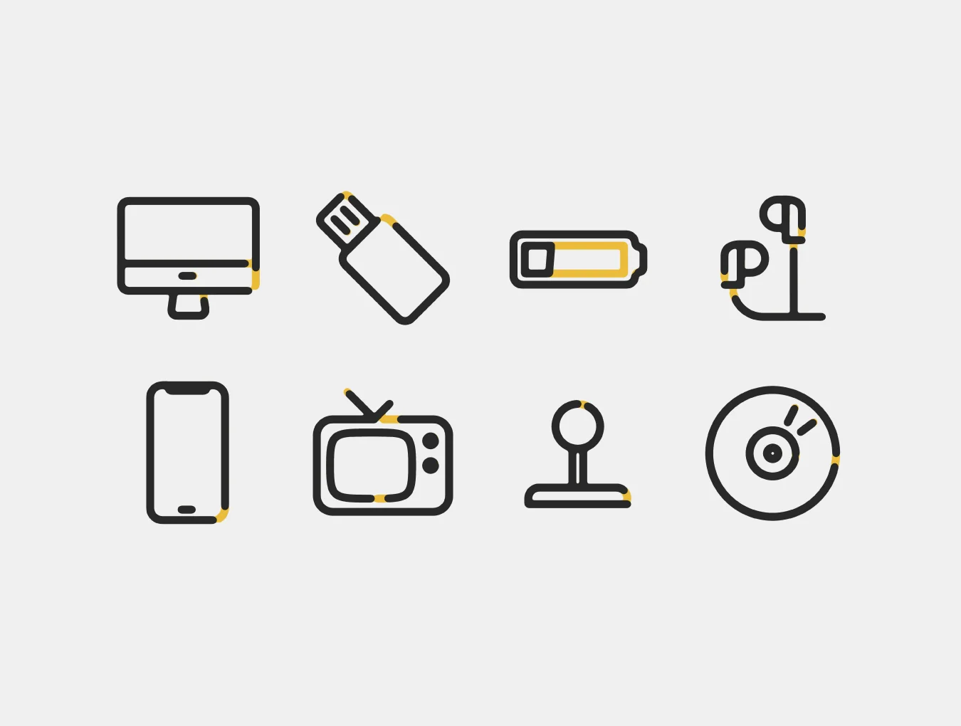 8 Devices Animated Icons 4