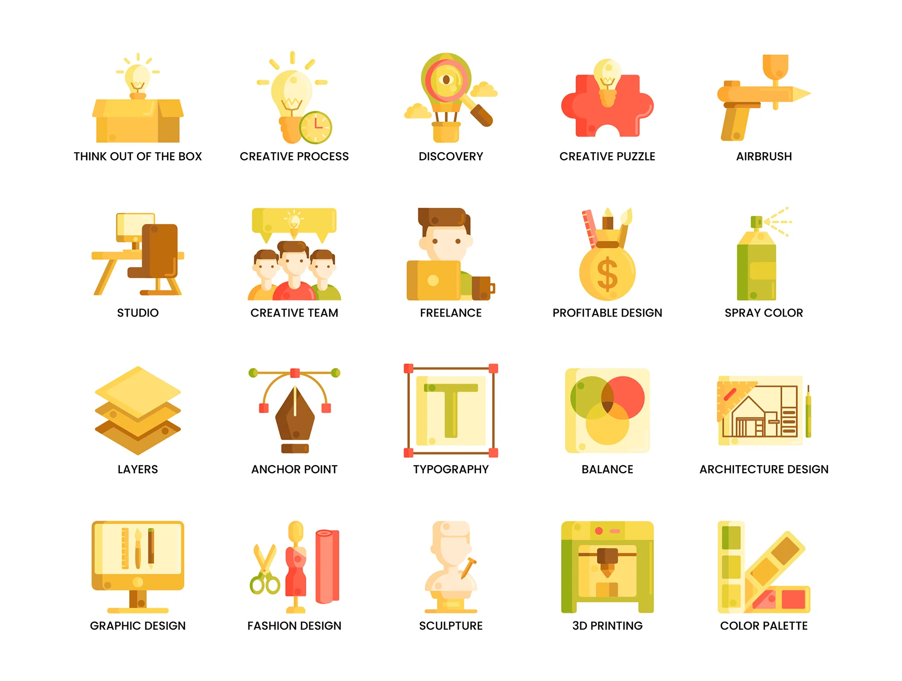 80 Design Icons | Caramel Series 5