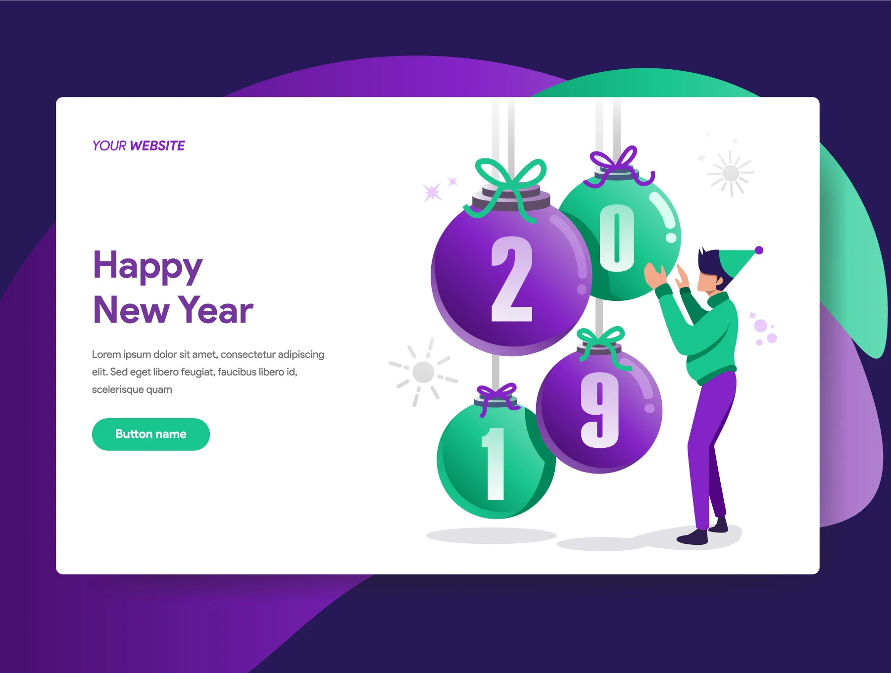 2019 New Year Illustrations 5