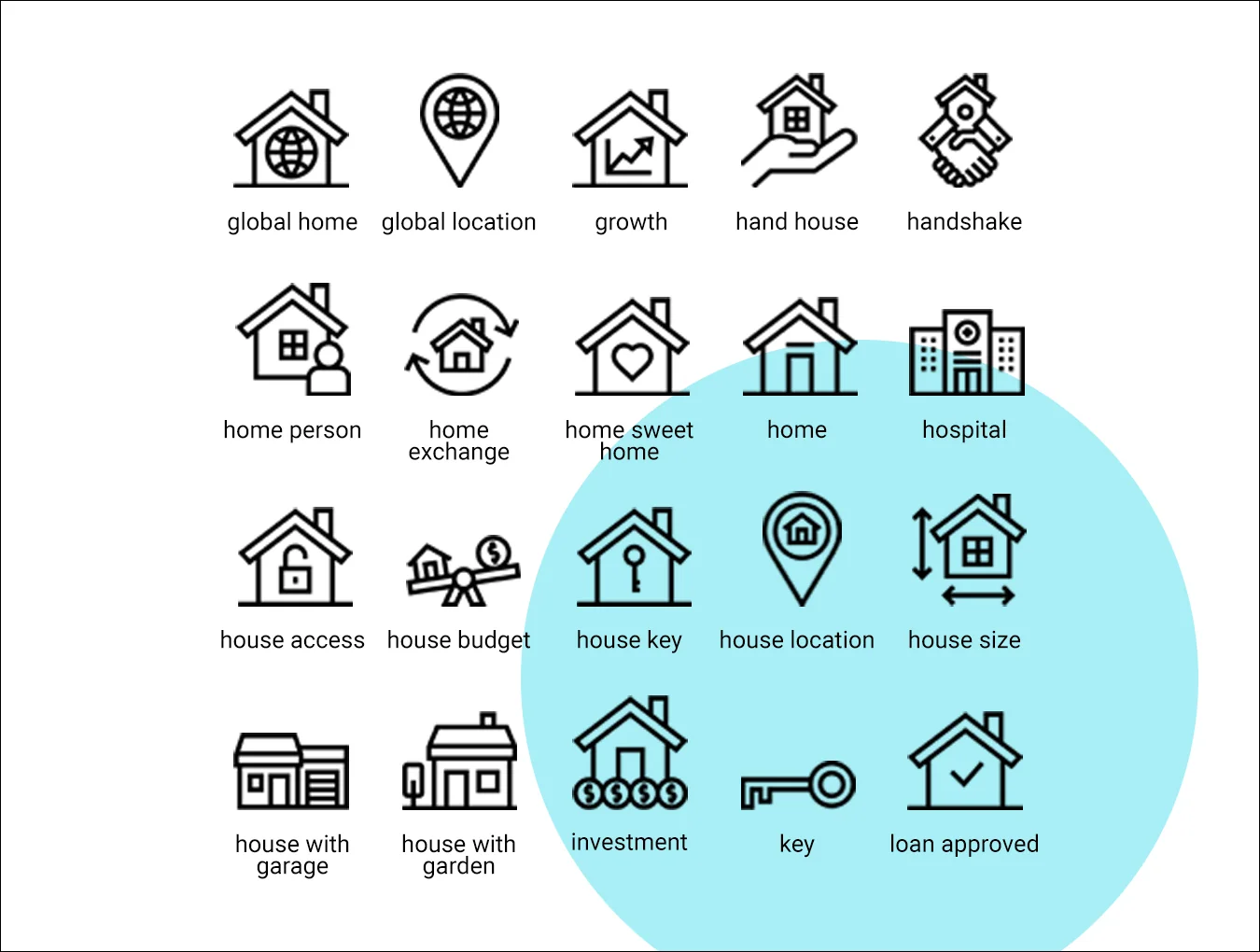 90 Real Estate Icons 3