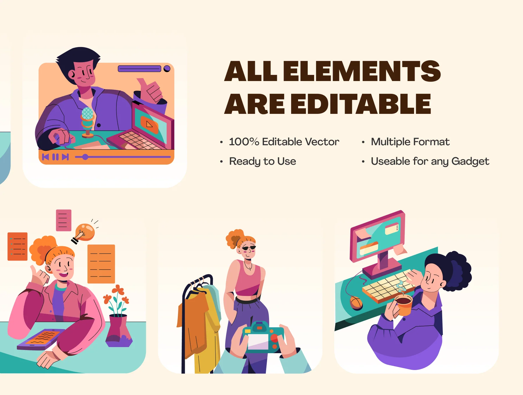 Retro Content Creator Activity 4