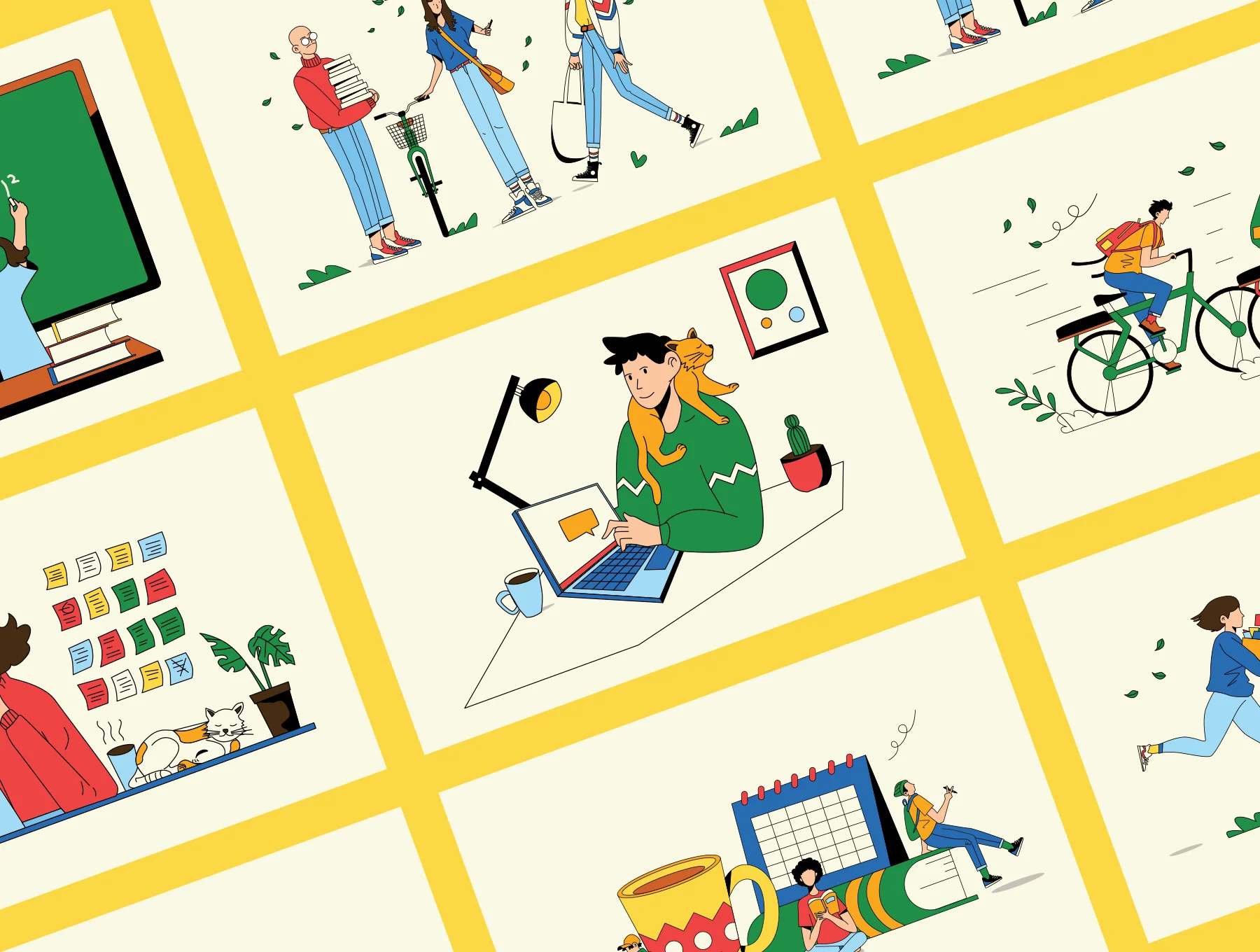 90's Vibes - College Illustrations 7