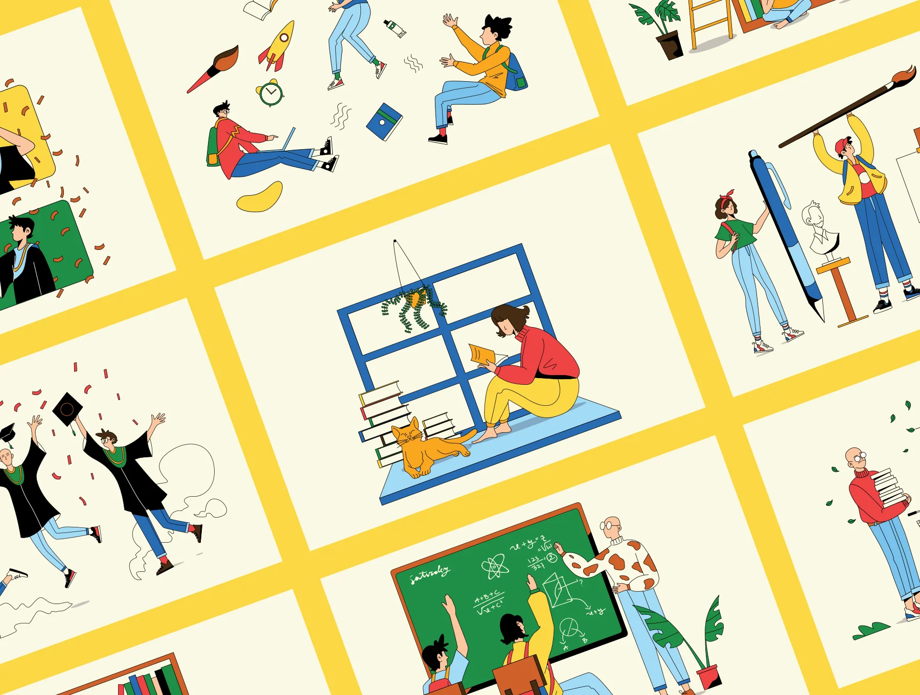 90's Vibes - College Illustrations 8