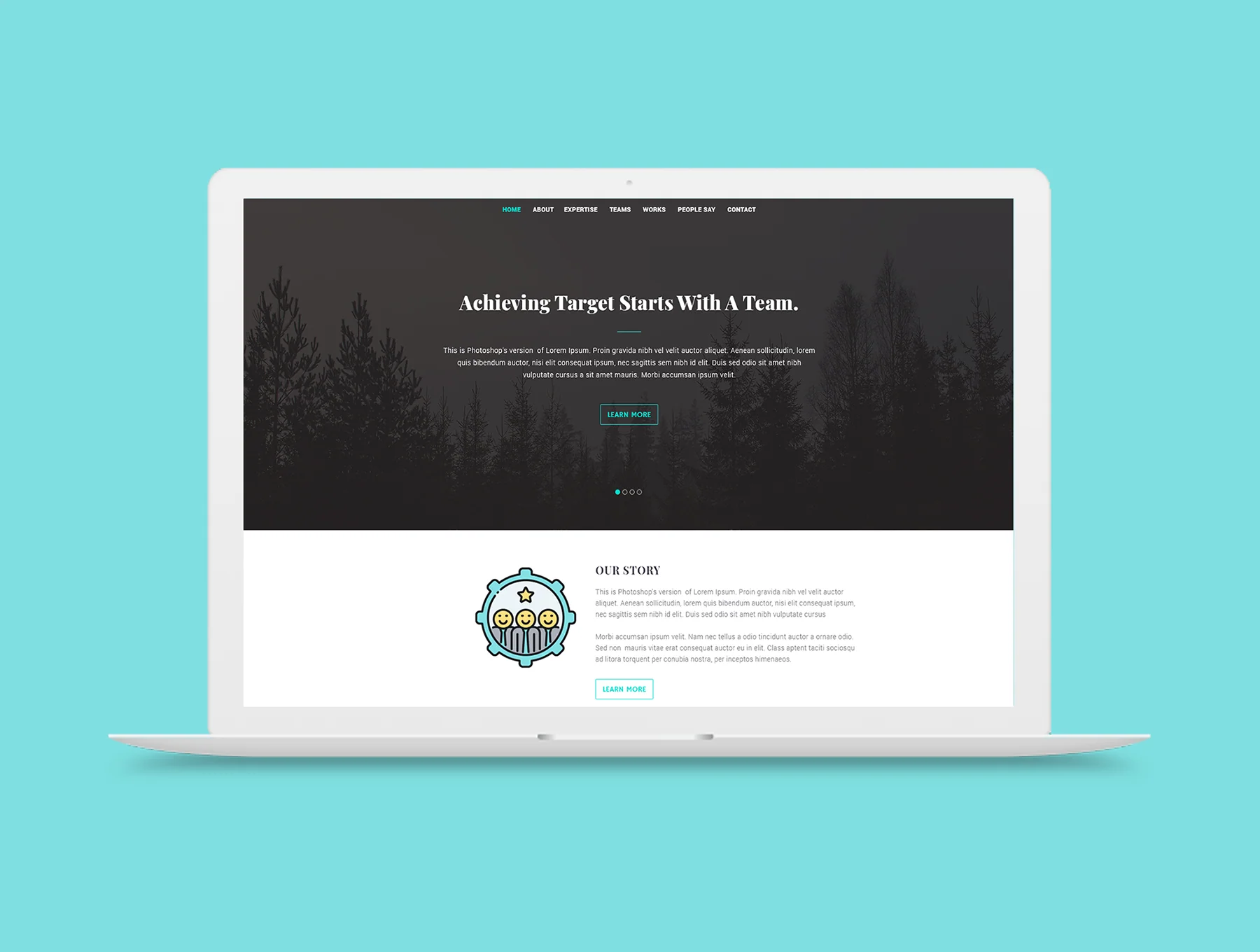 95 Business People Icons | Aqua Series 8