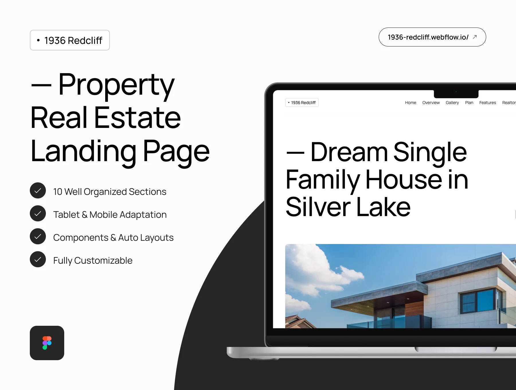 Real Estate Property Landing Page — 1936 Redcliff