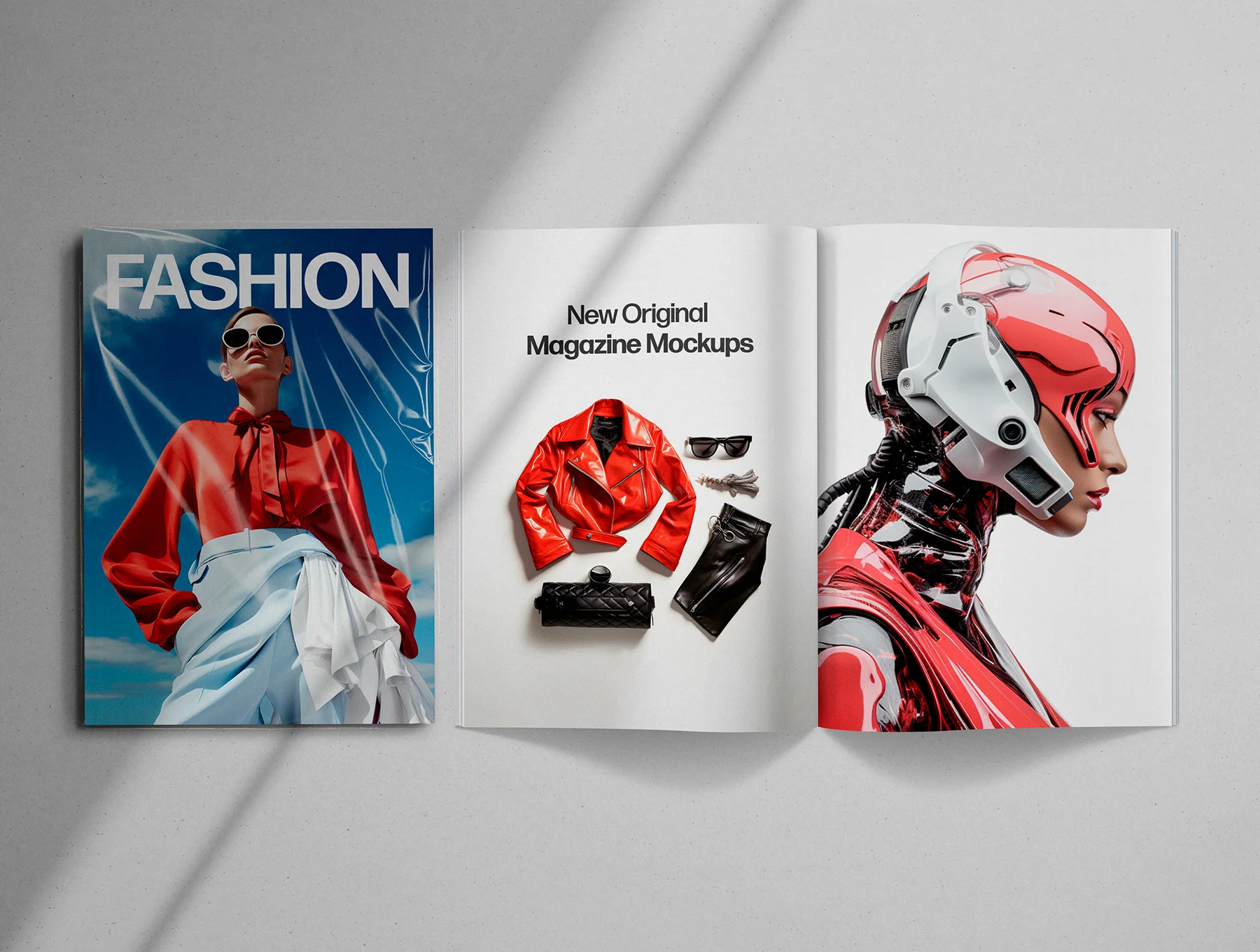A4 Magazine Mockups 2