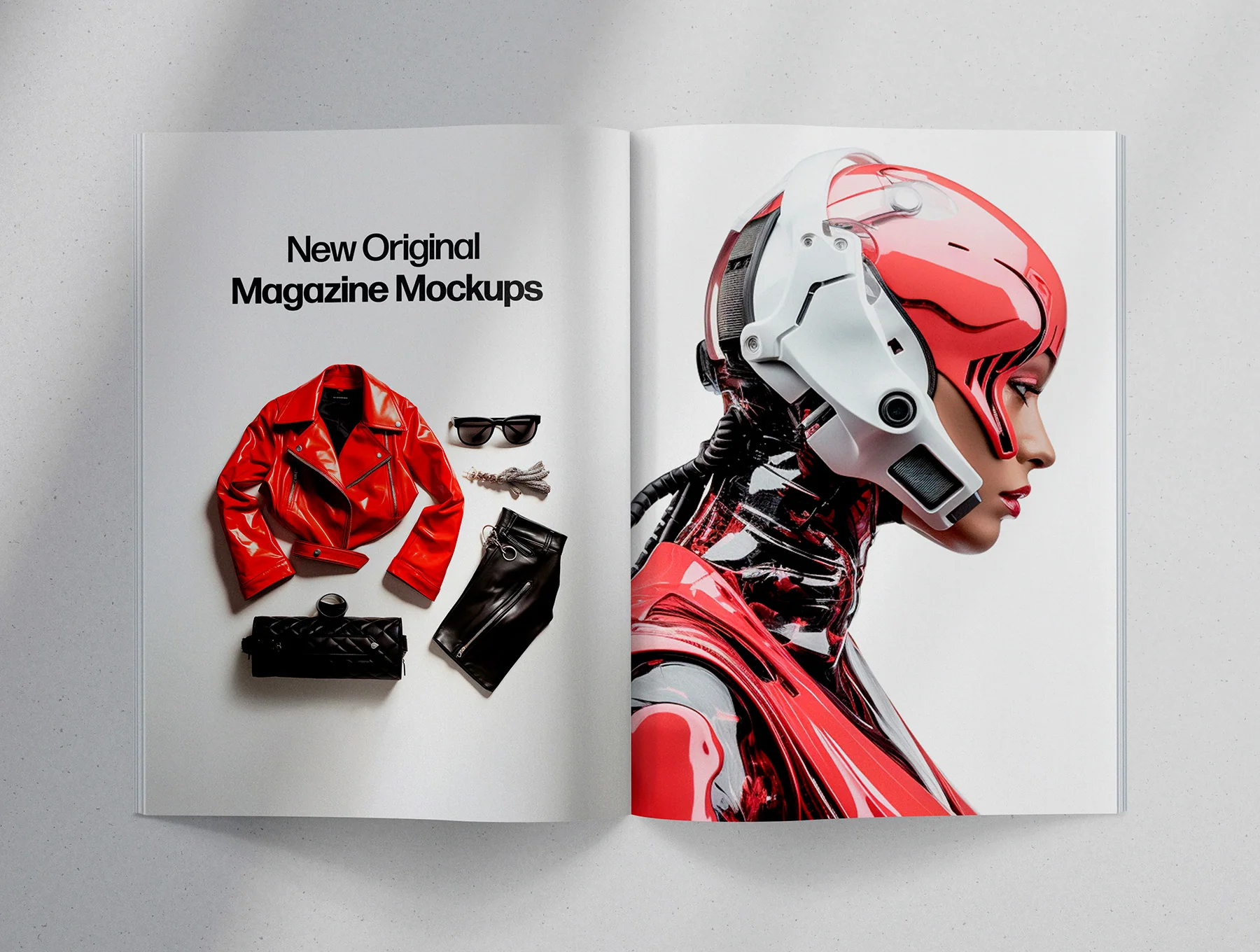 A4 Magazine Mockups 7