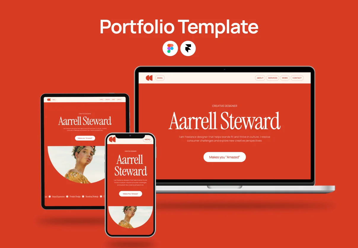 Aarrell Steward - Portfolio Template