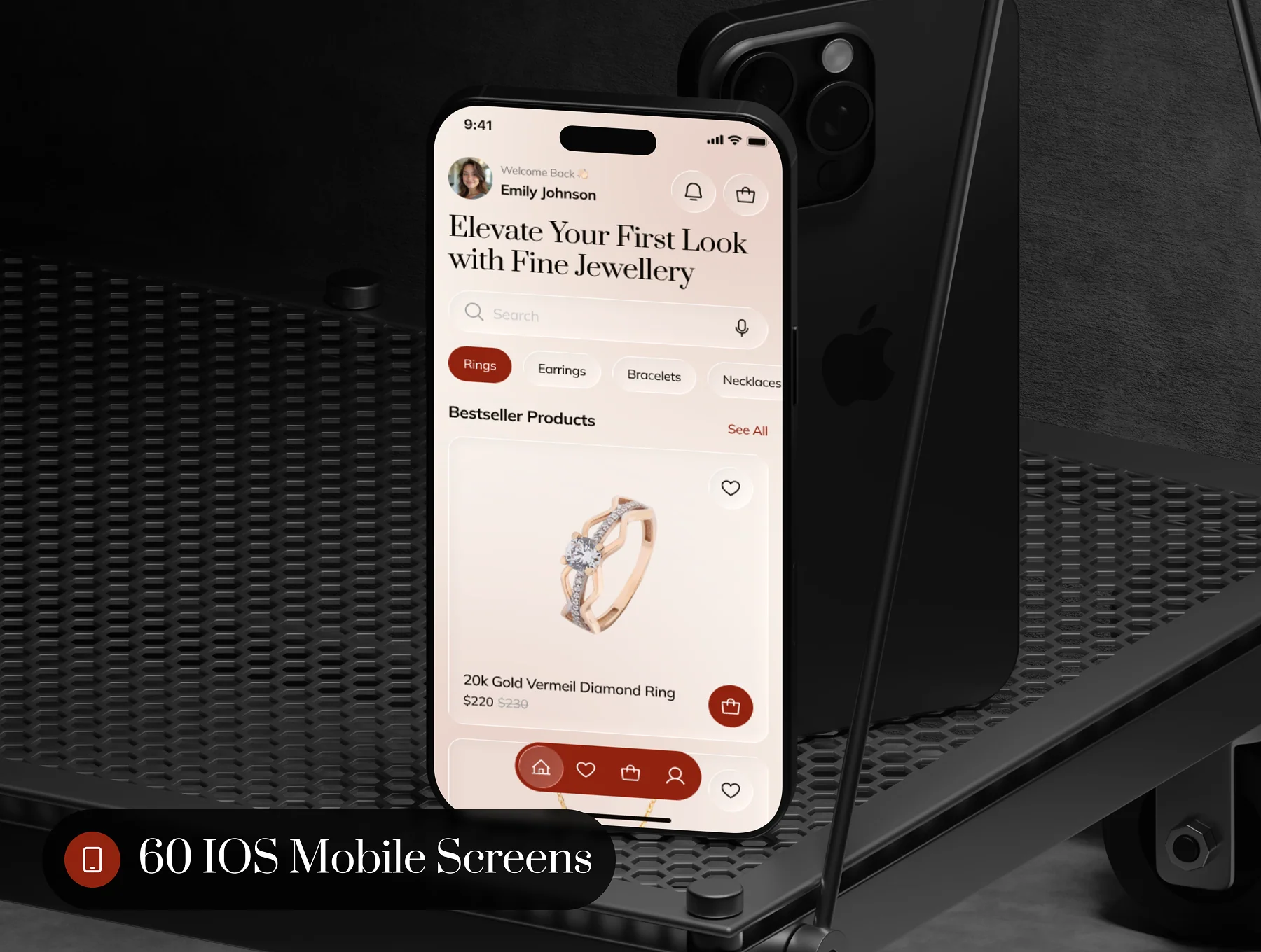 Aarvn - Jewellery Ecommerce App UI Kit 9