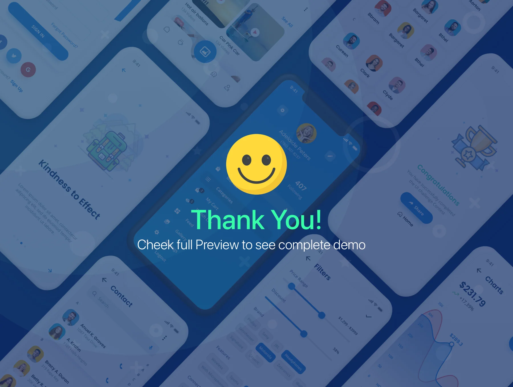 Aavi Mobile App UI Kit 8
