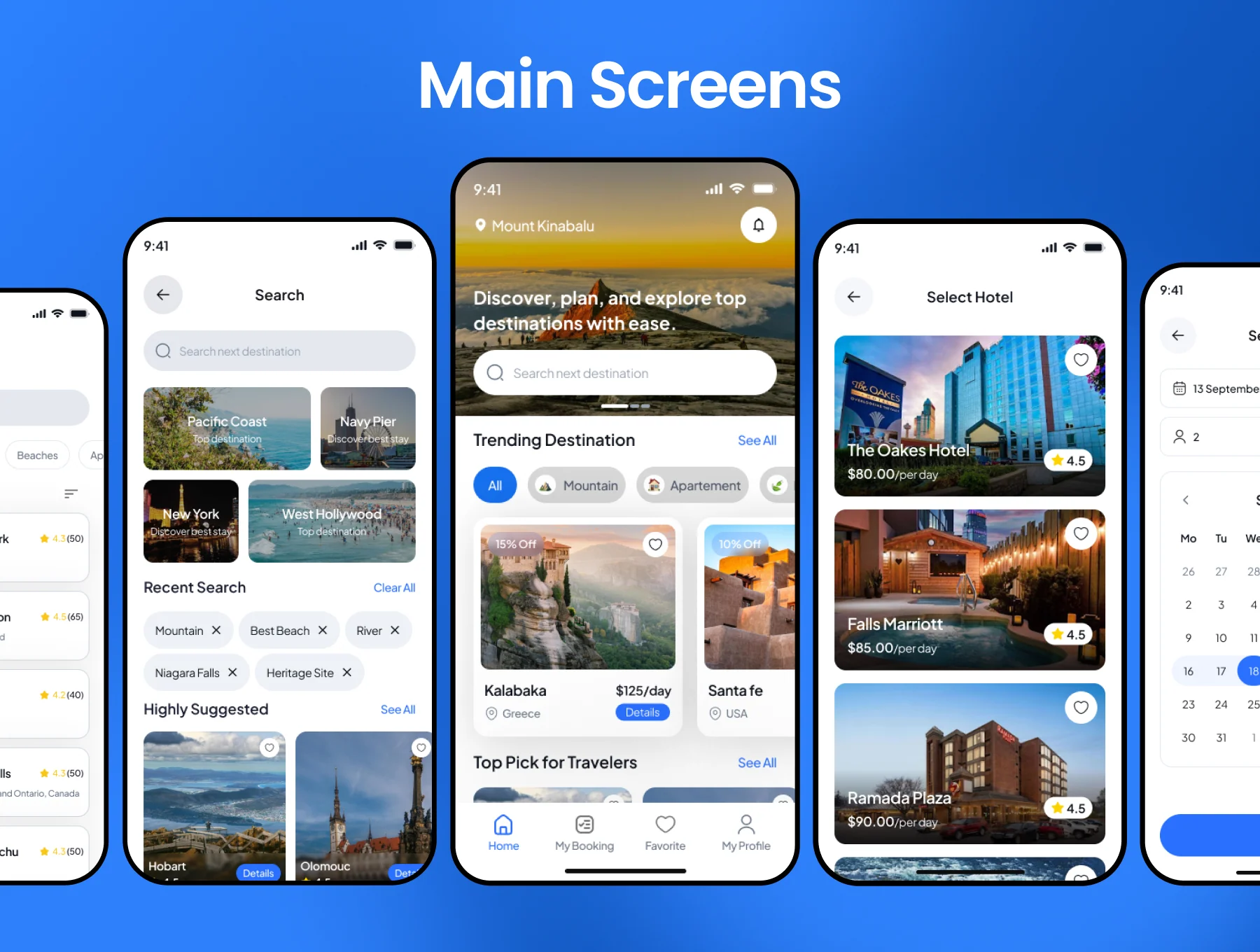 Abdullah Travel Booking Mobile App Kit 5