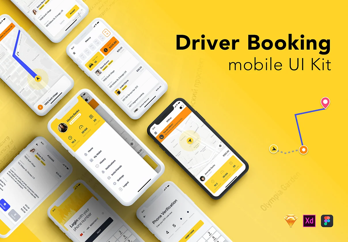 Aber Driver UI Kit