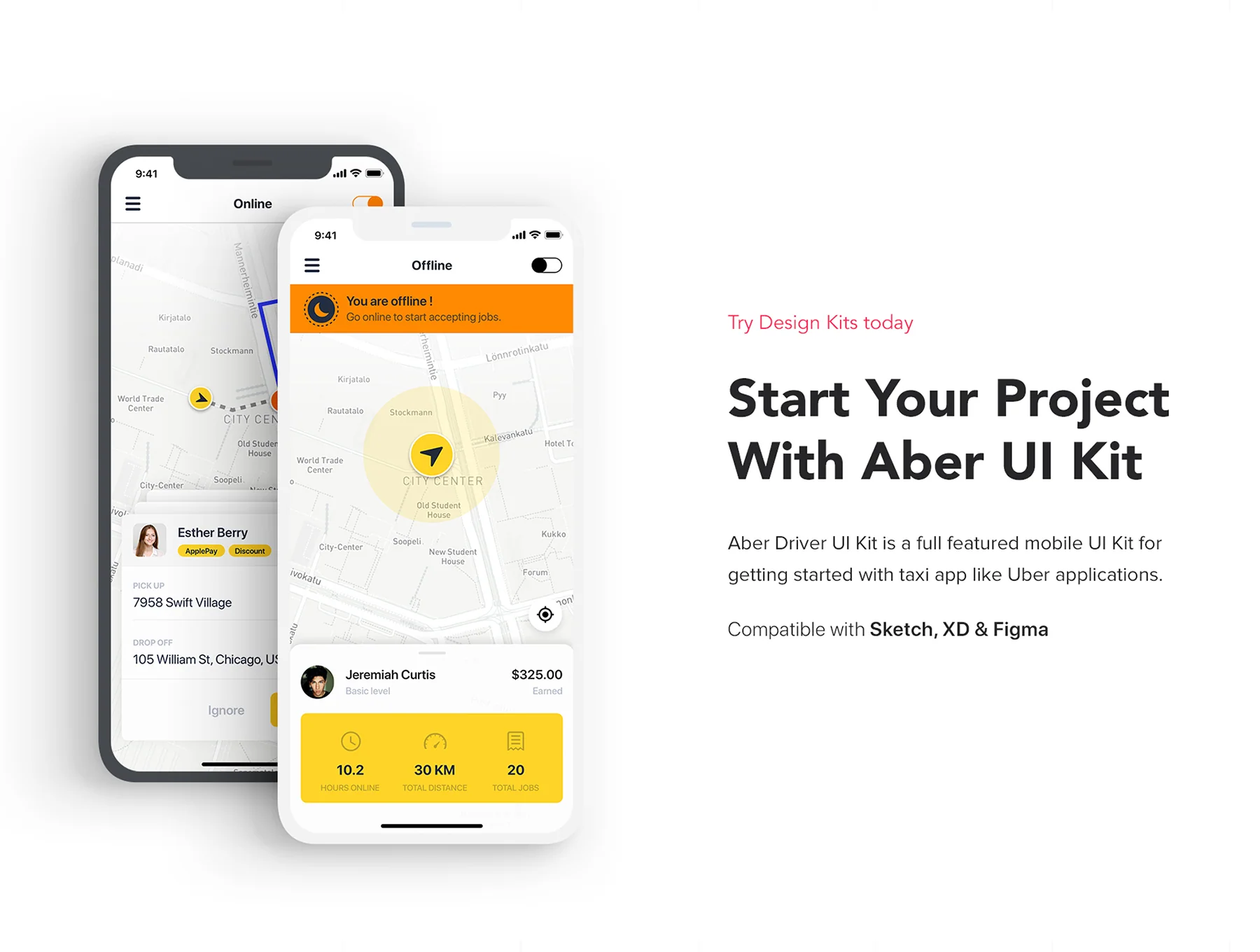 Aber Driver UI Kit 4