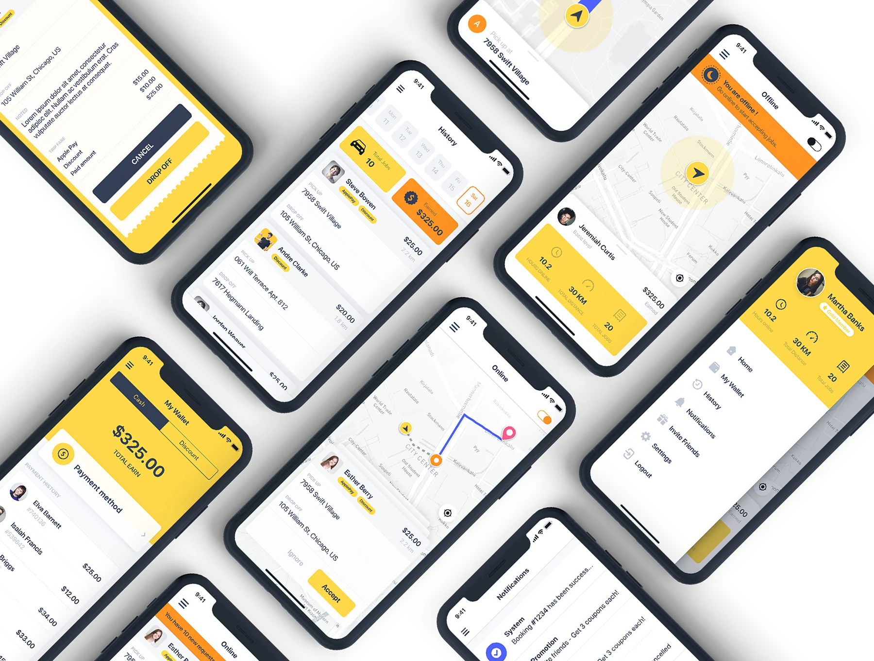 Aber Driver UI Kit 6
