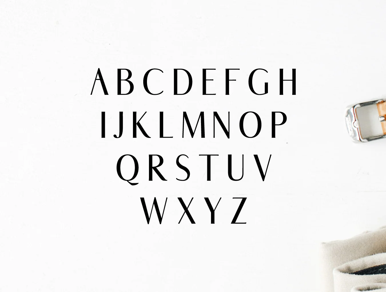 Abiah Sans Serif Typeface 2
