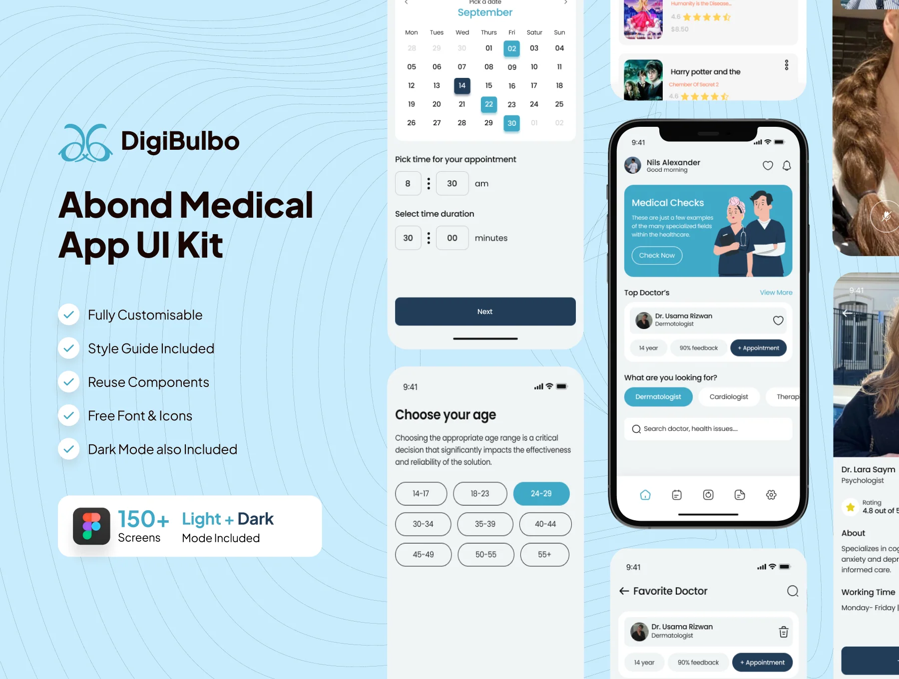 Abond-Medical App UI Kit