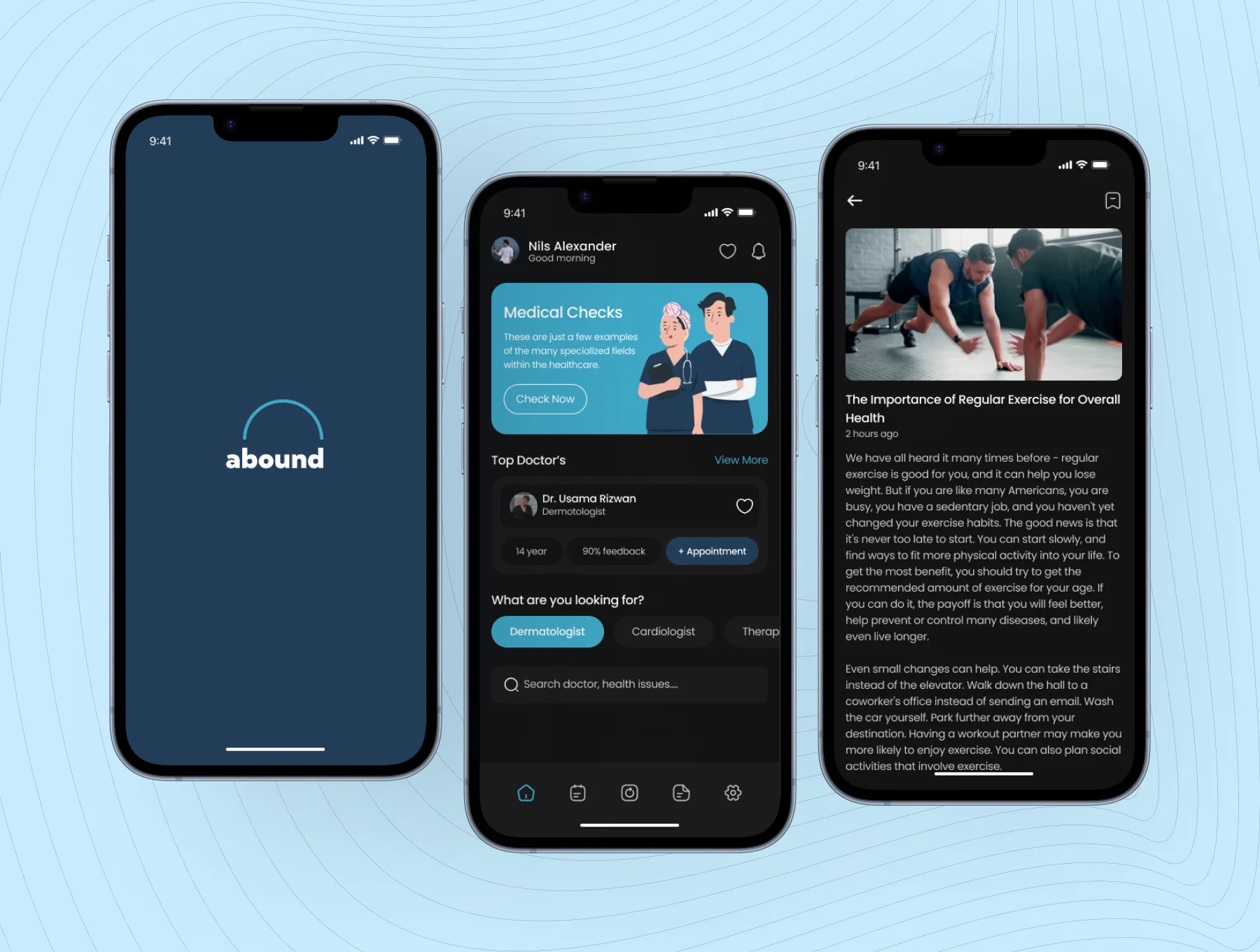 Abond-Medical App UI Kit 7