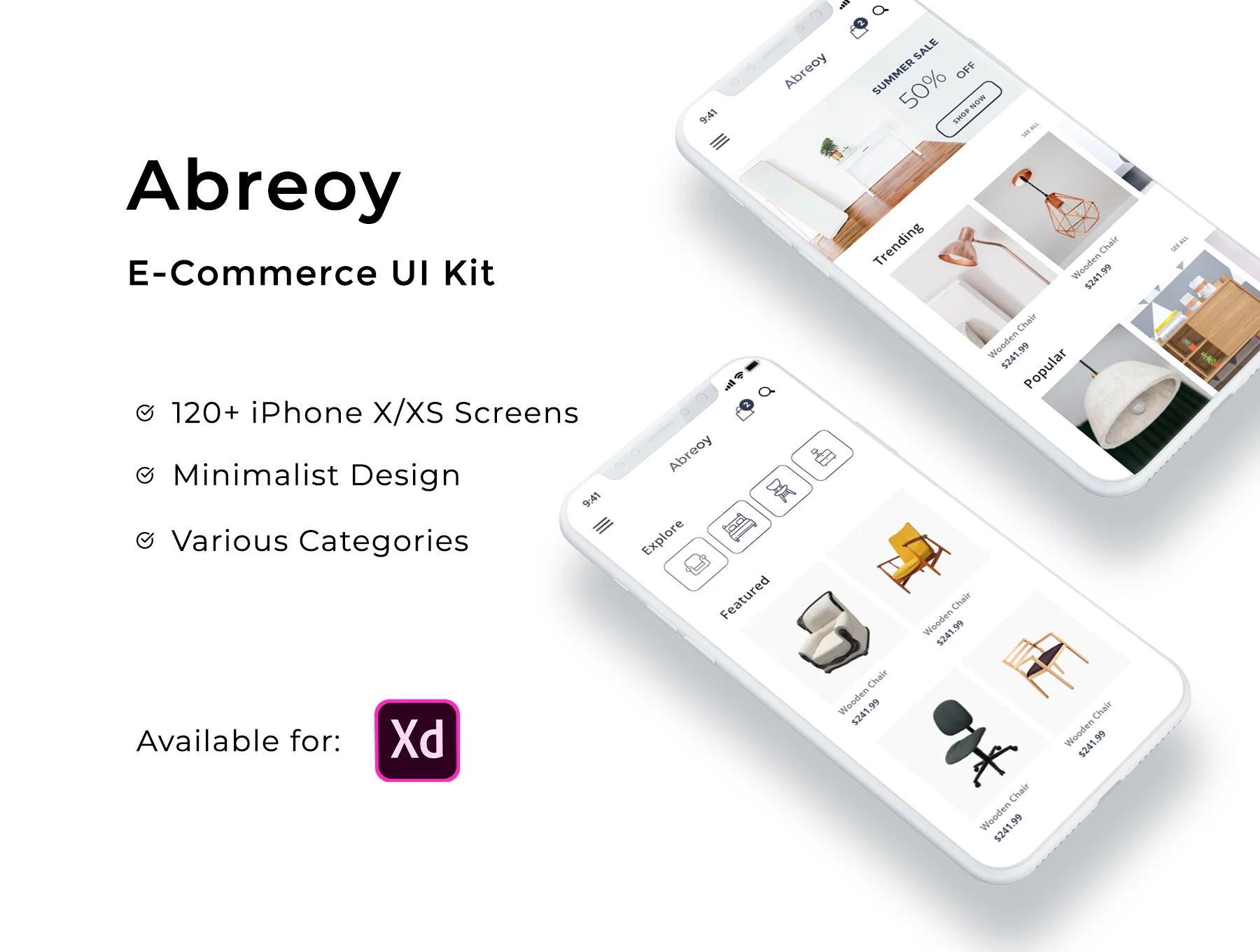 Abreoy E-Commerce UI Kit 2