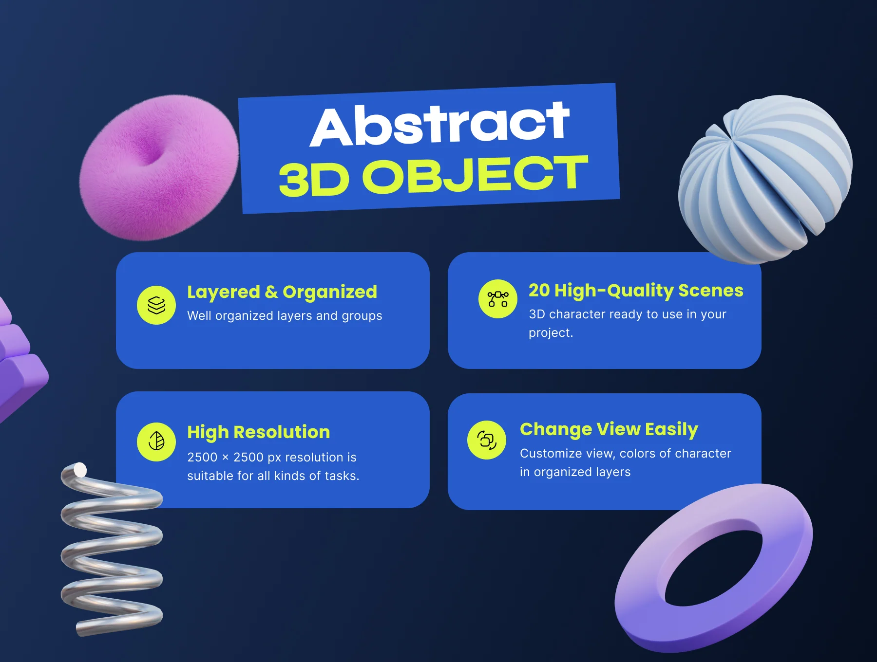 Abstract 3D Object 2