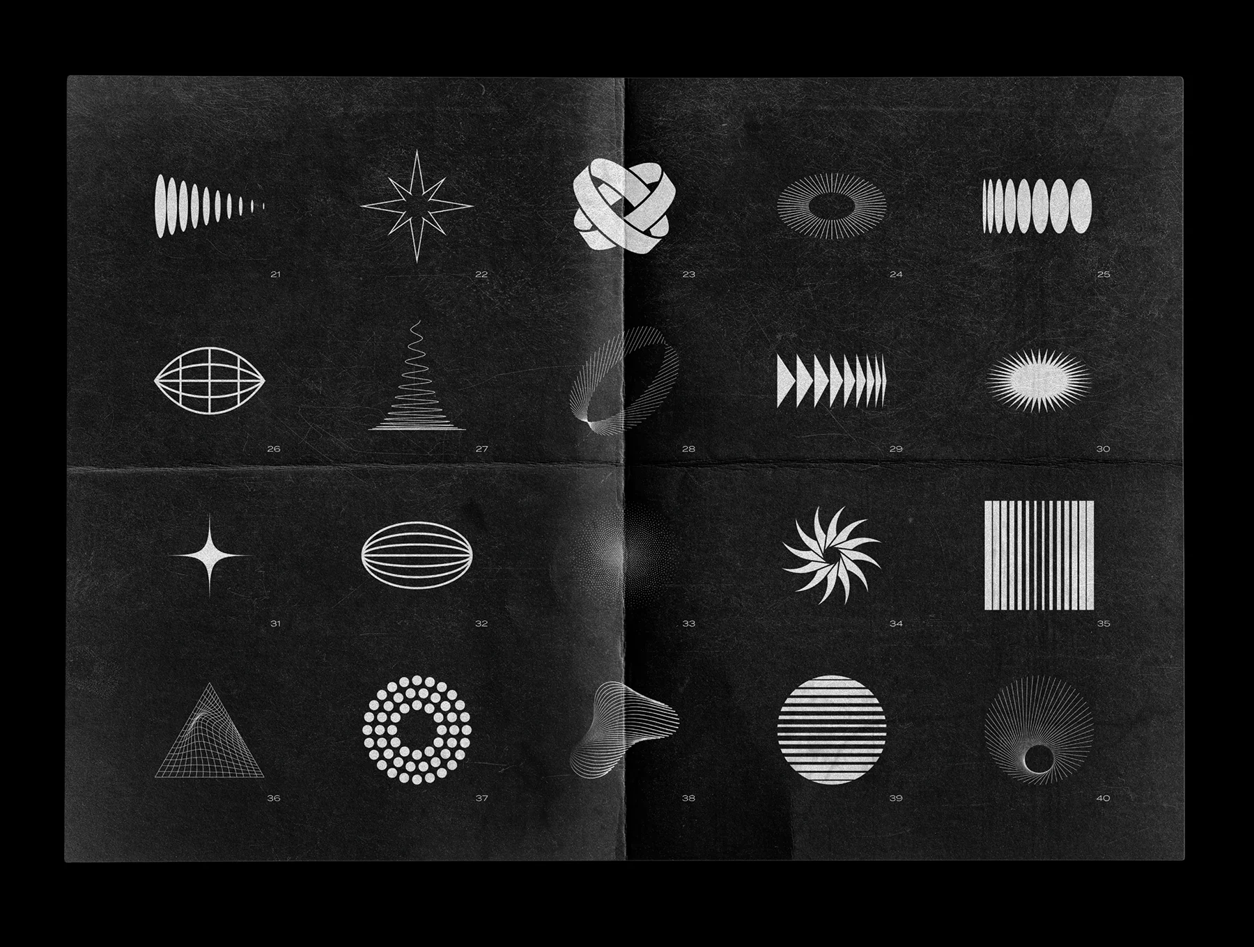 Abstract Shapes collection 6