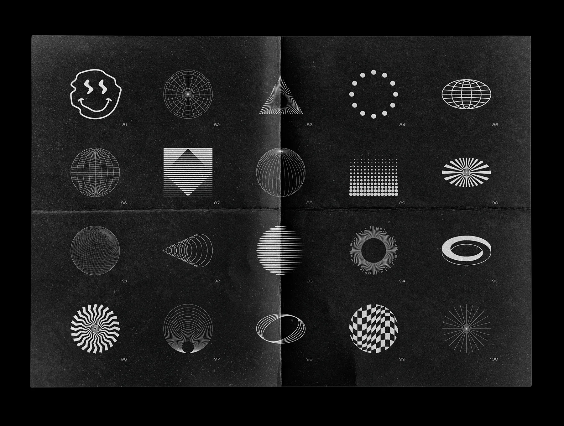 Abstract Shapes collection 8