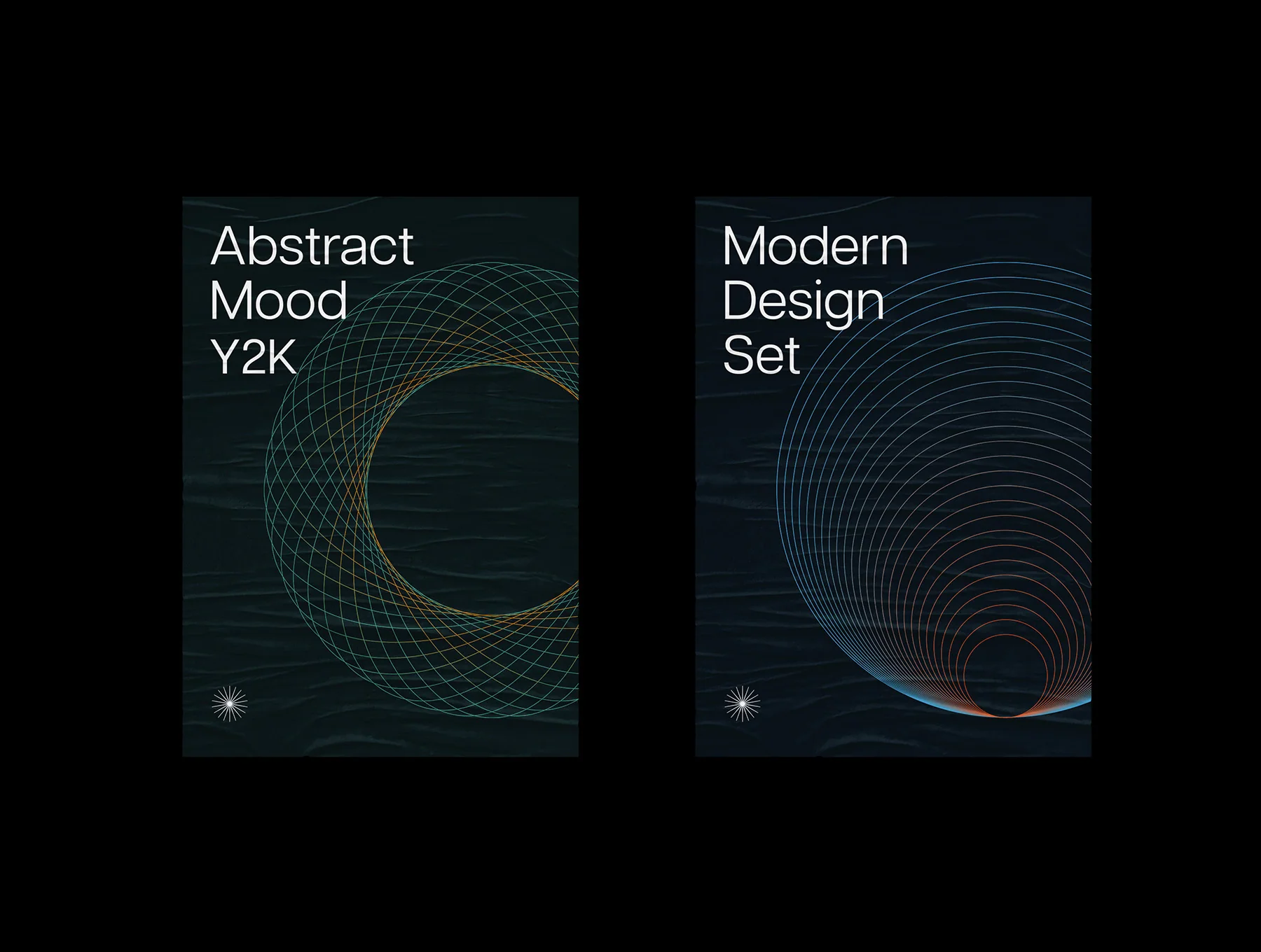 Abstract Twirls Elements Pack 7