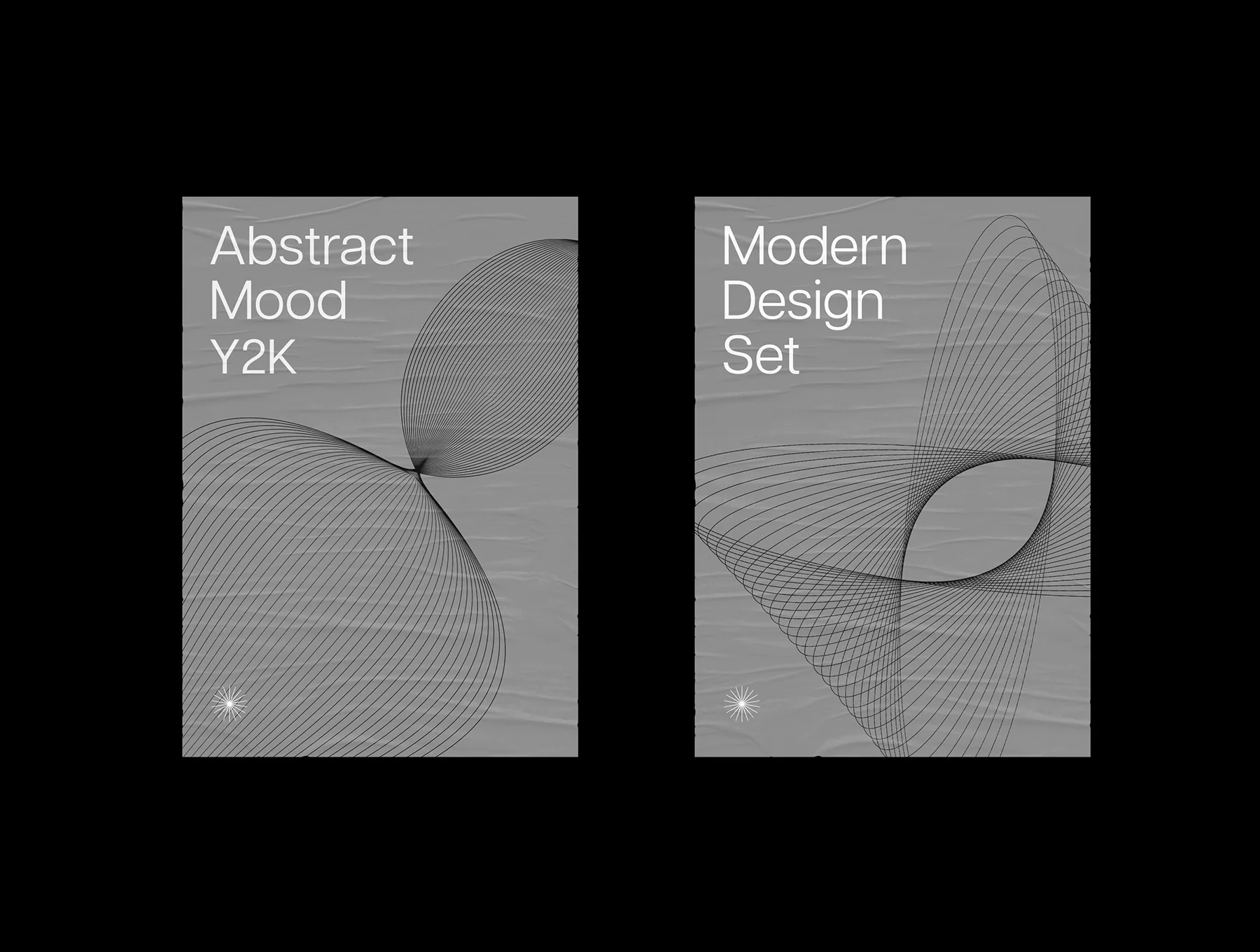 Abstract Twirls Elements Pack 8