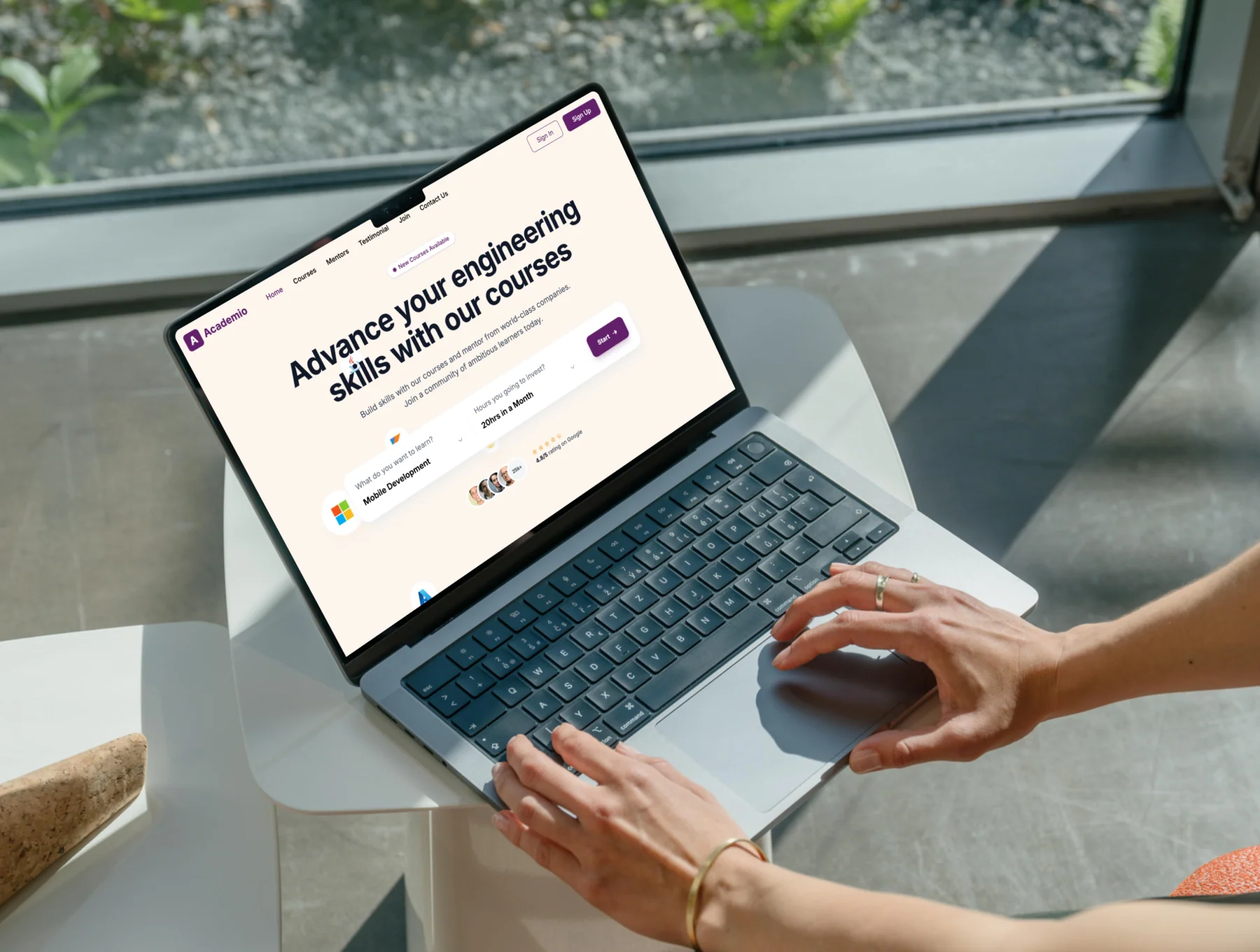 Academio - Online Course Website 5