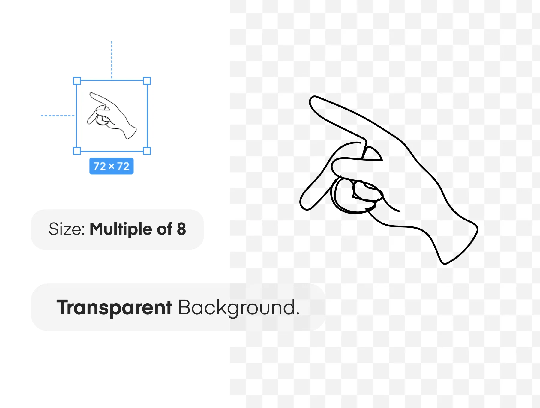 Accessibility: Sign Language Alphabet Icons Set 2