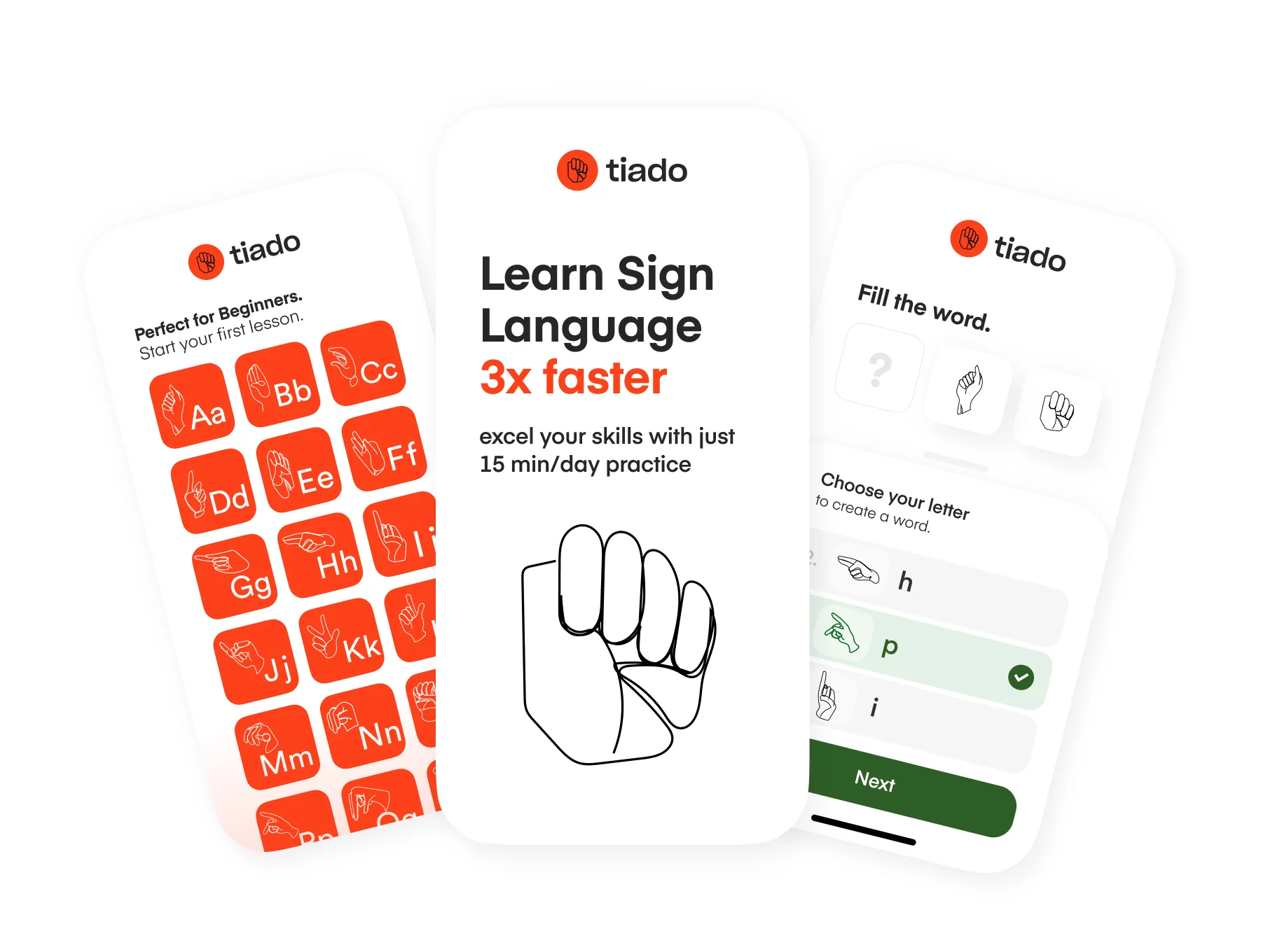 Accessibility: Sign Language Alphabet Icons Set 5