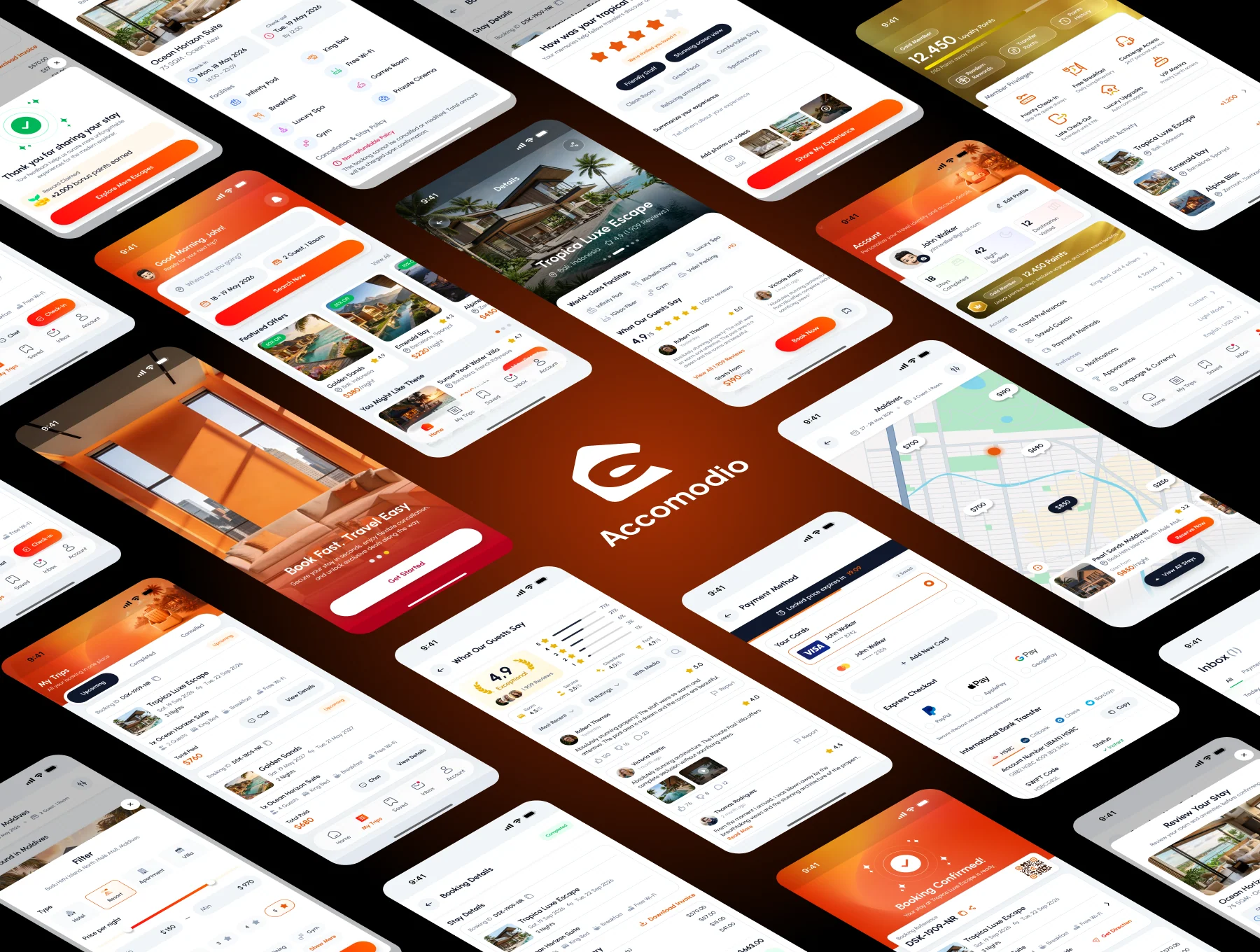 Accomodio - Luxury Stay & Resort Mobile UI Kit 6